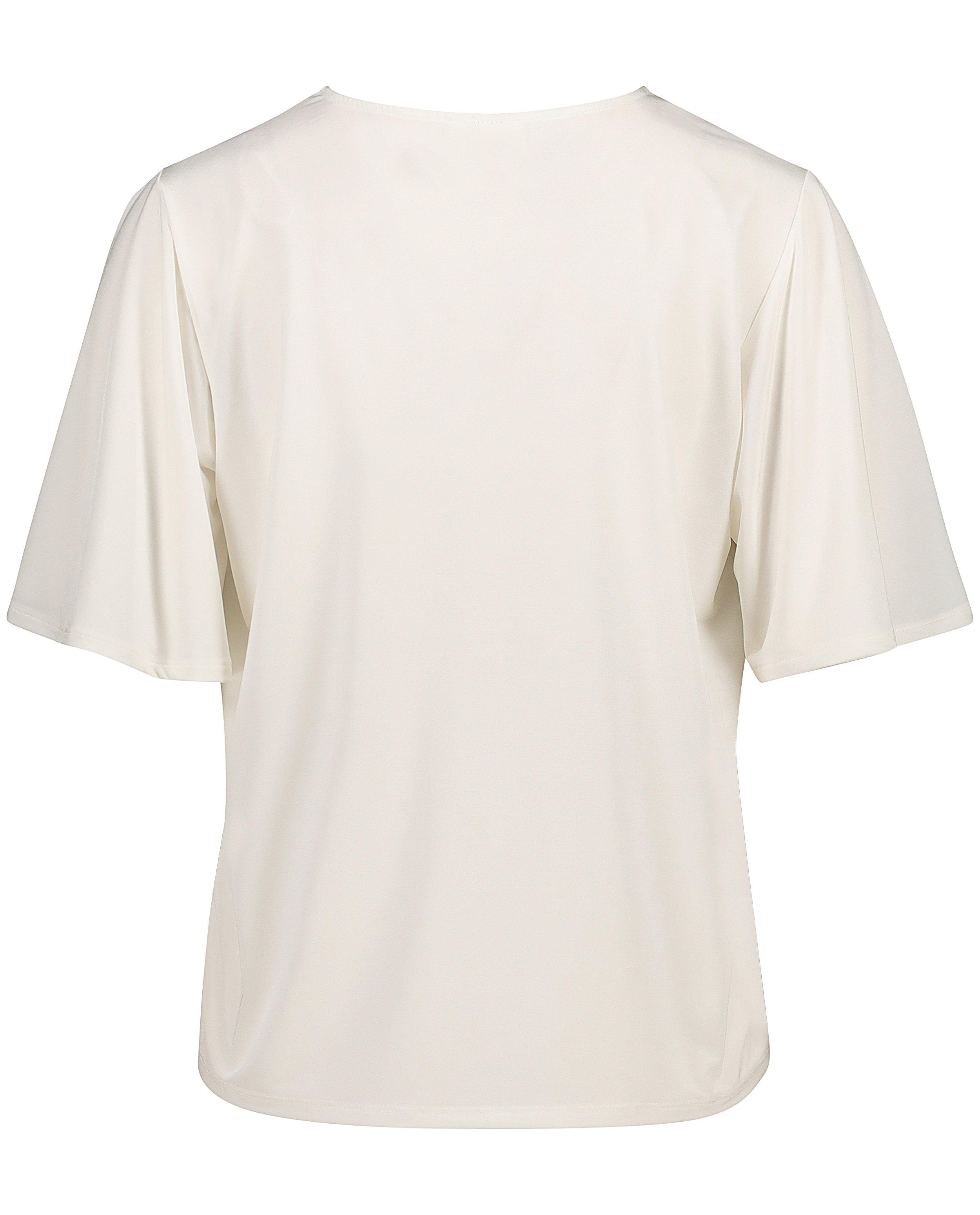 T-shirts - Wit T-shirt Marylène Madou
