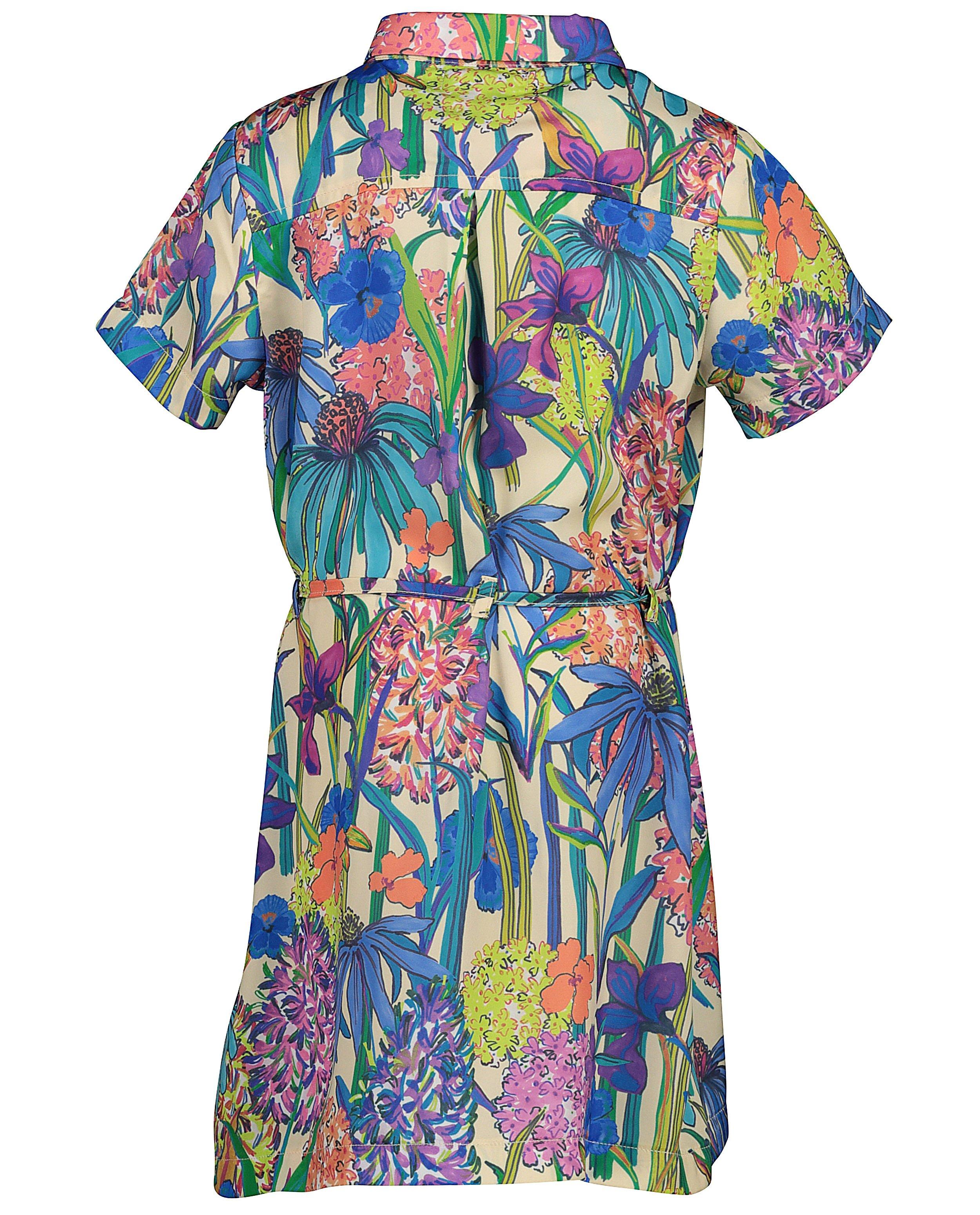 Kleedjes - Gele bloemenjurk Marylène Madou