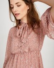 Kleedjes - Roze jurk met print Ella Italia