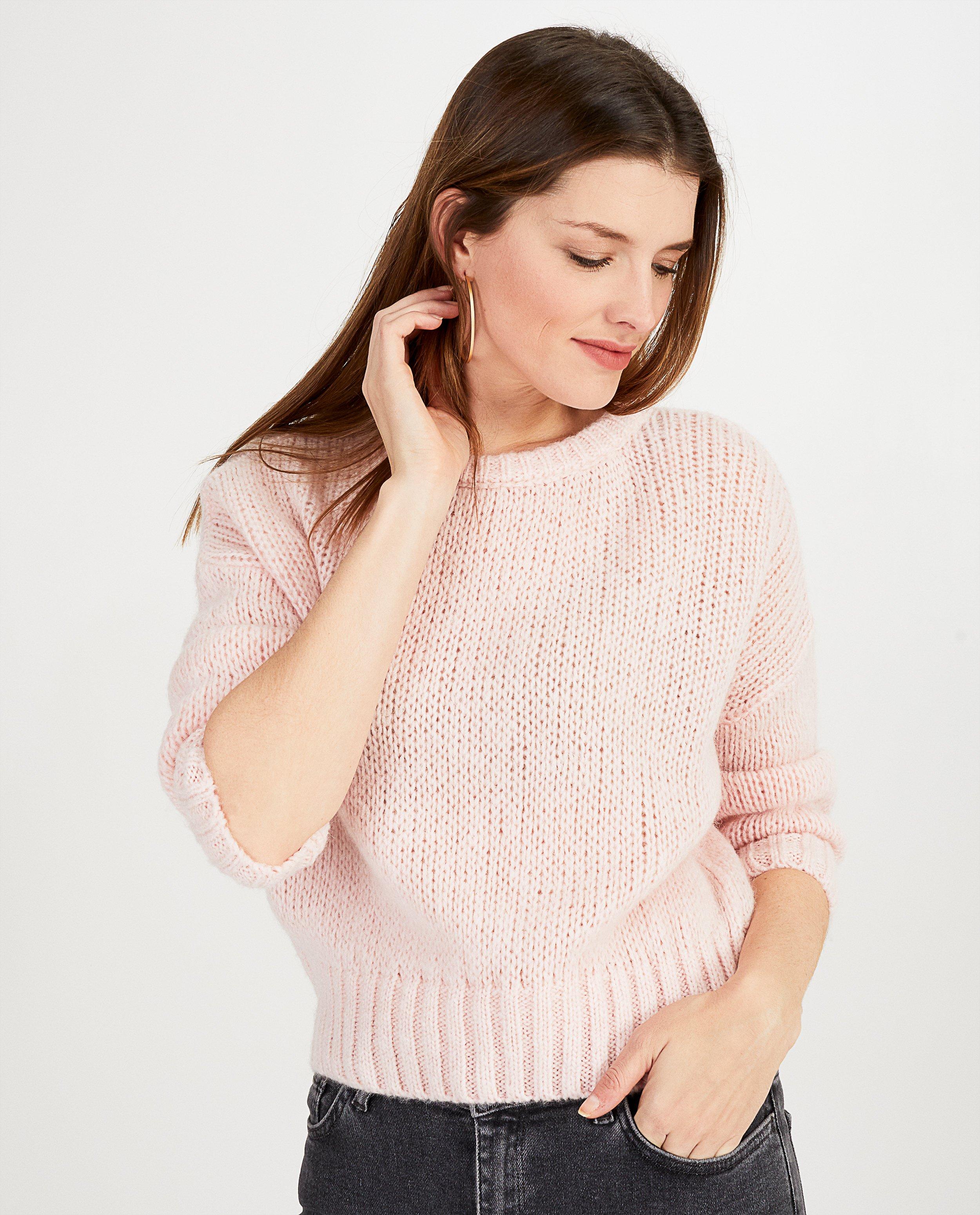 Pulls - Pull rose pâle
