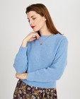 Pulls - Pull bleu clair en fin tricot