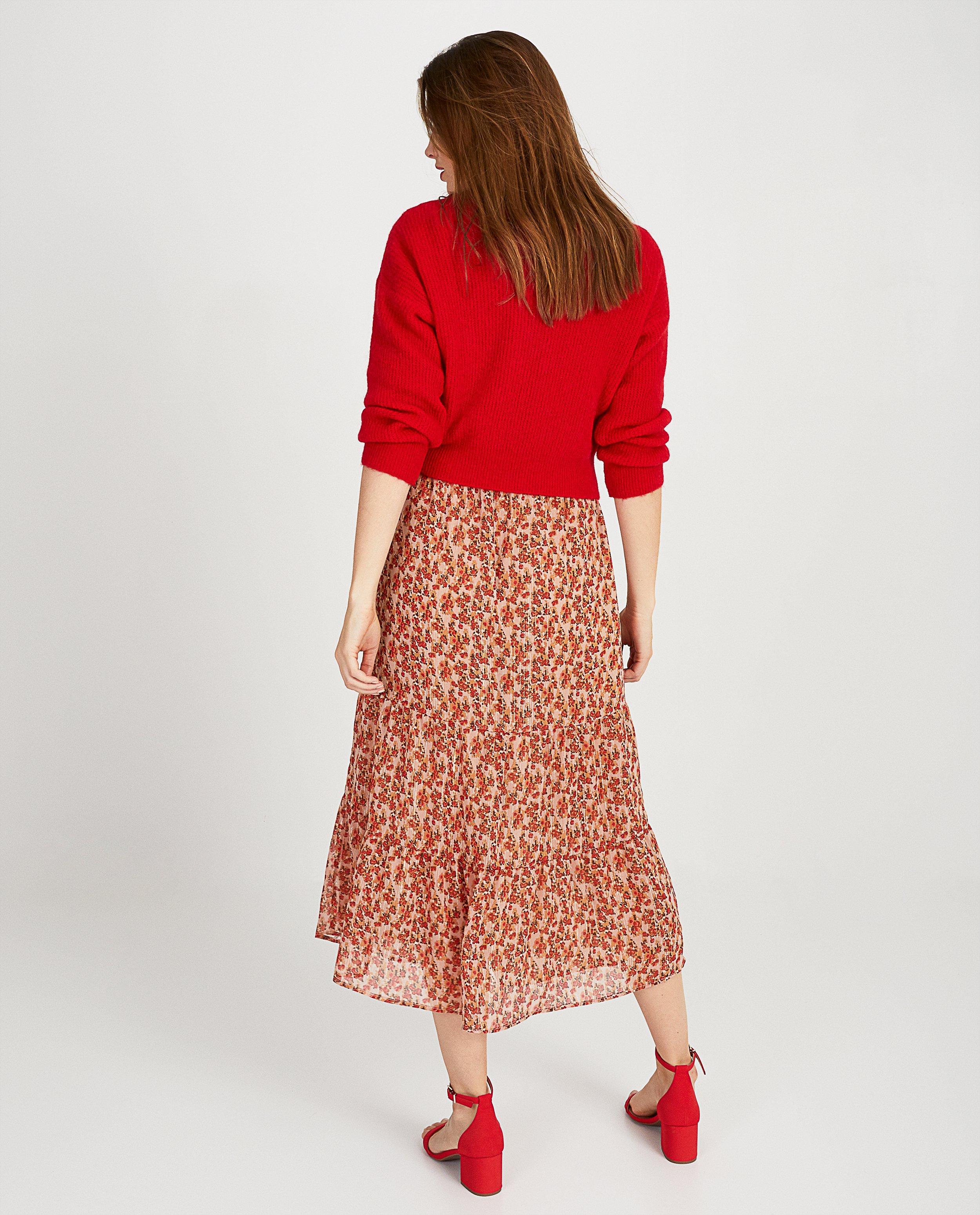 Rode trui van fijne brei - Product Detail - rood - afbeelding nummer 3