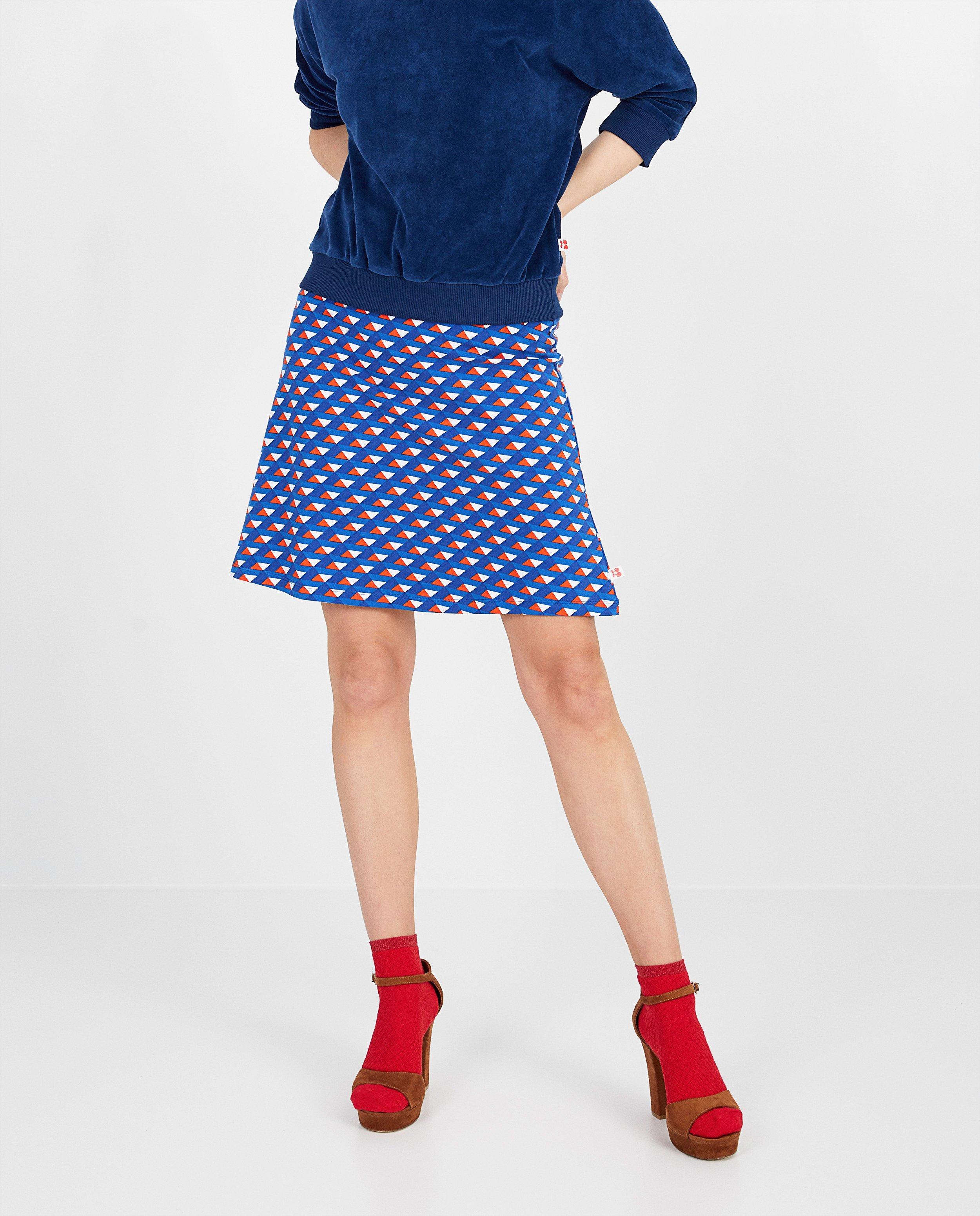 Blauwe rok met print Froy en Dind - Product Detail - meerkleurig - afbeelding nummer 2