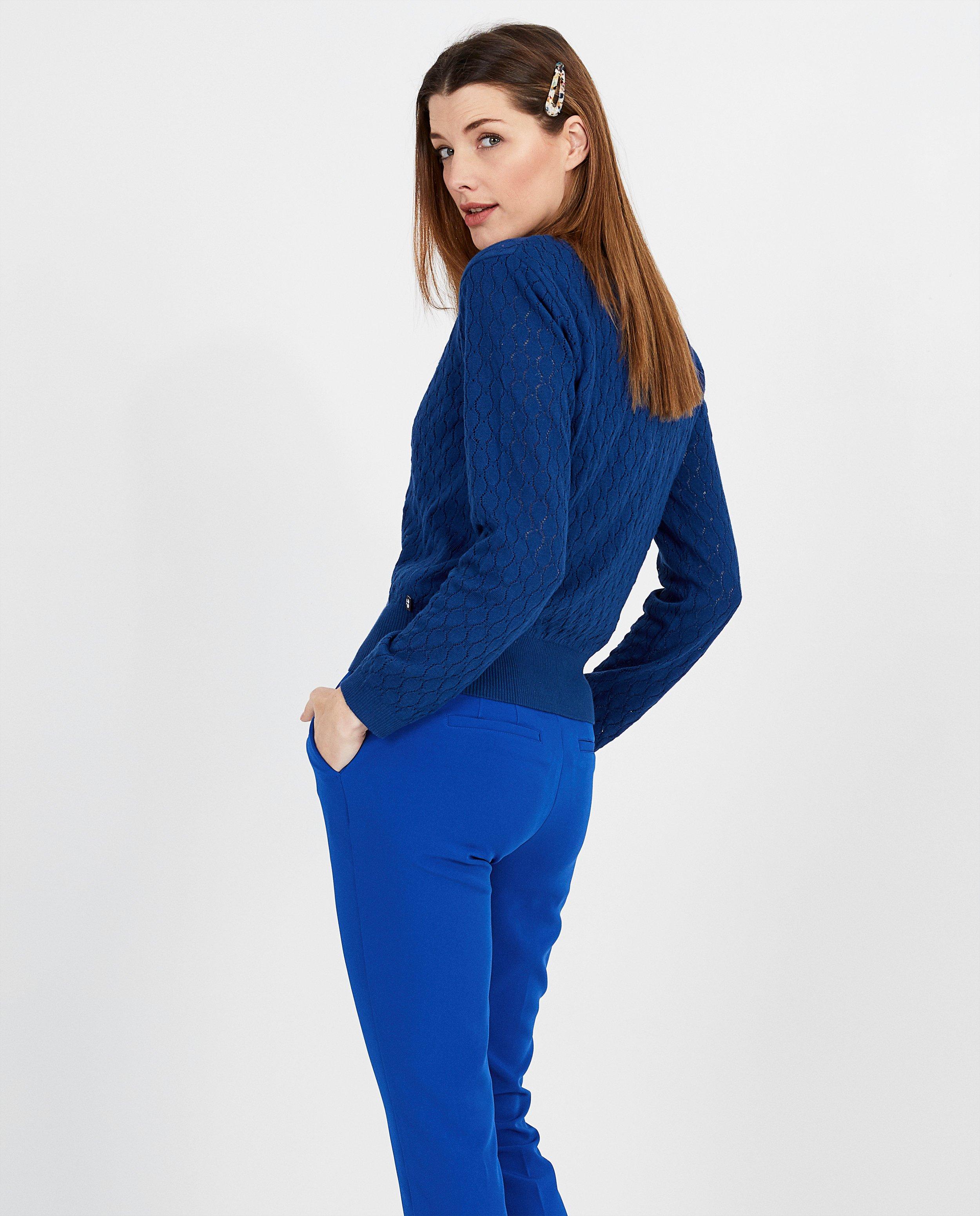 Cardigans - Cardigan met ajour Froy en Dind