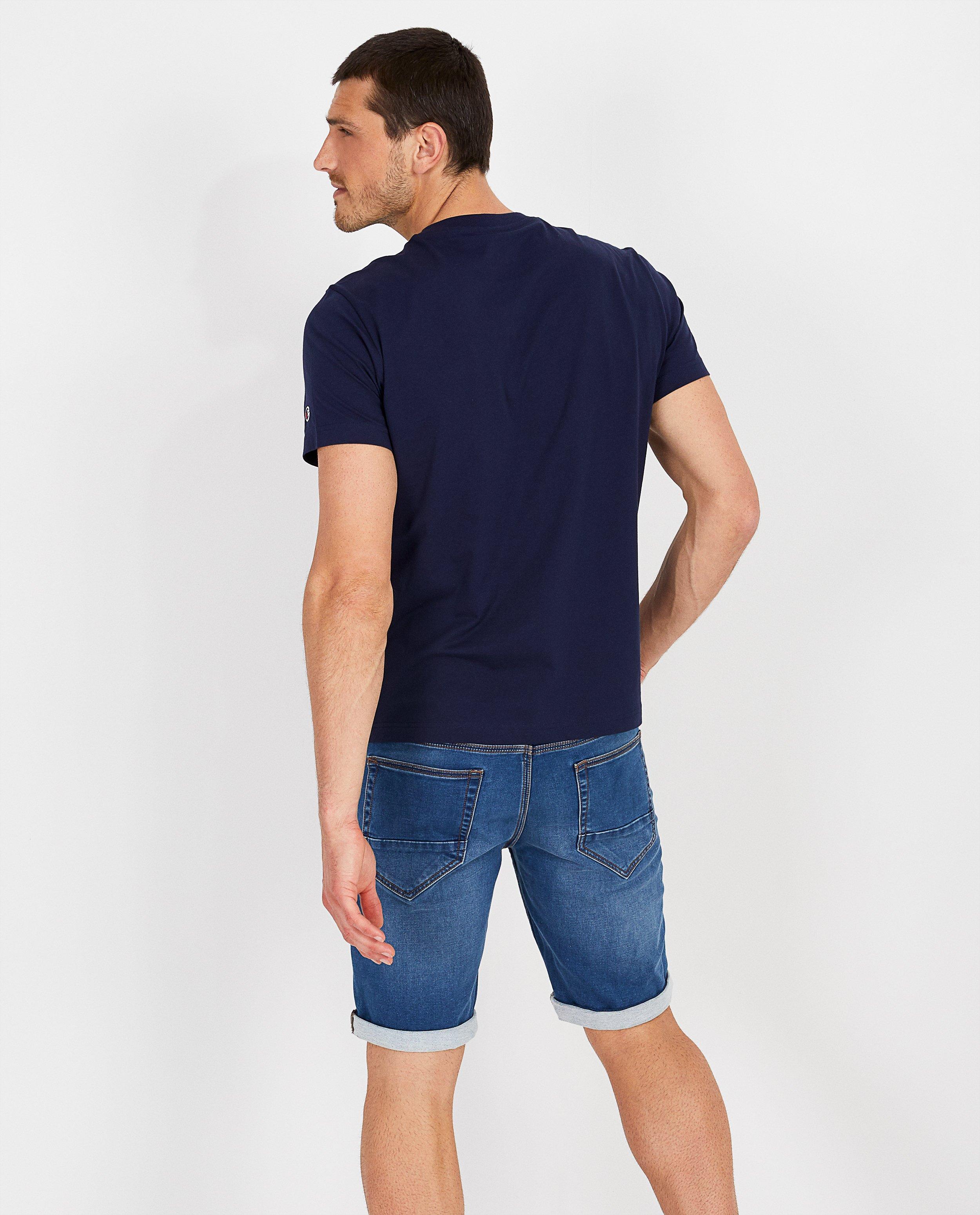 T-shirts - Blauw T-shirt Champion