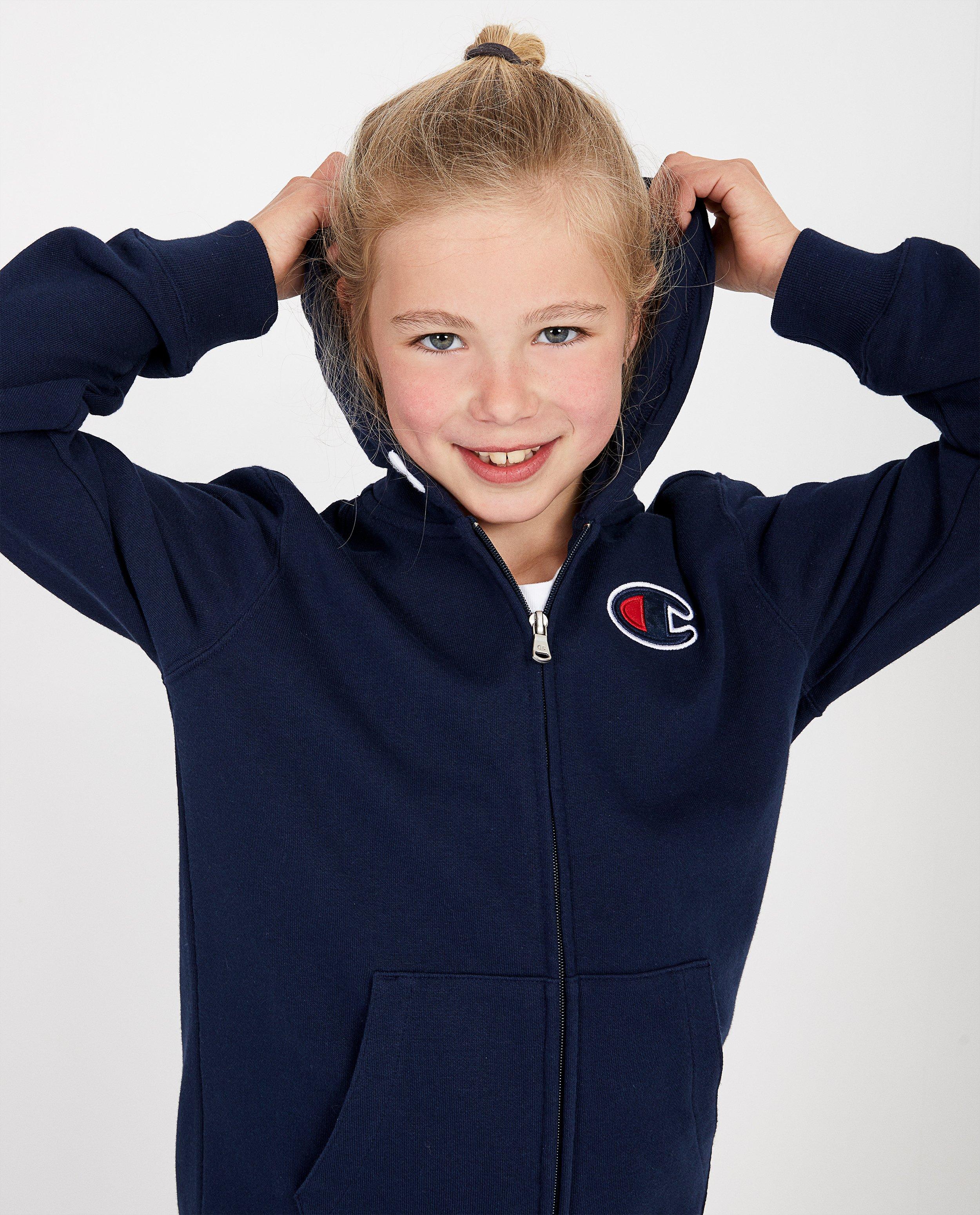 Blauw sweatvest Champion - met kap - Champion