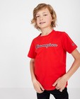 T-shirt rouge Champion - à inscription - Champion