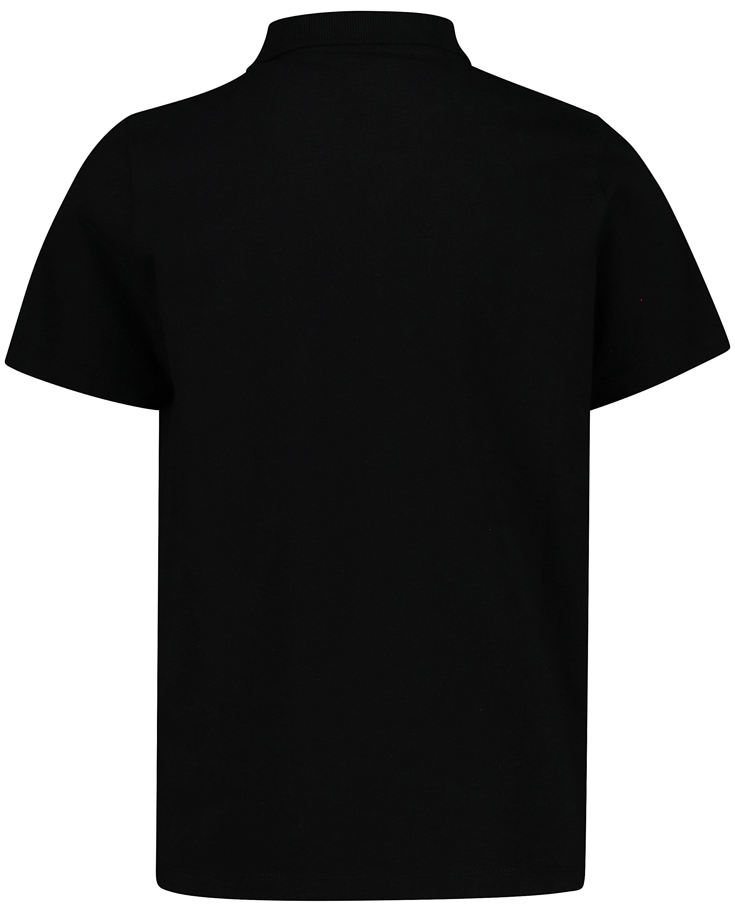 Polos - Polo noir à inscription