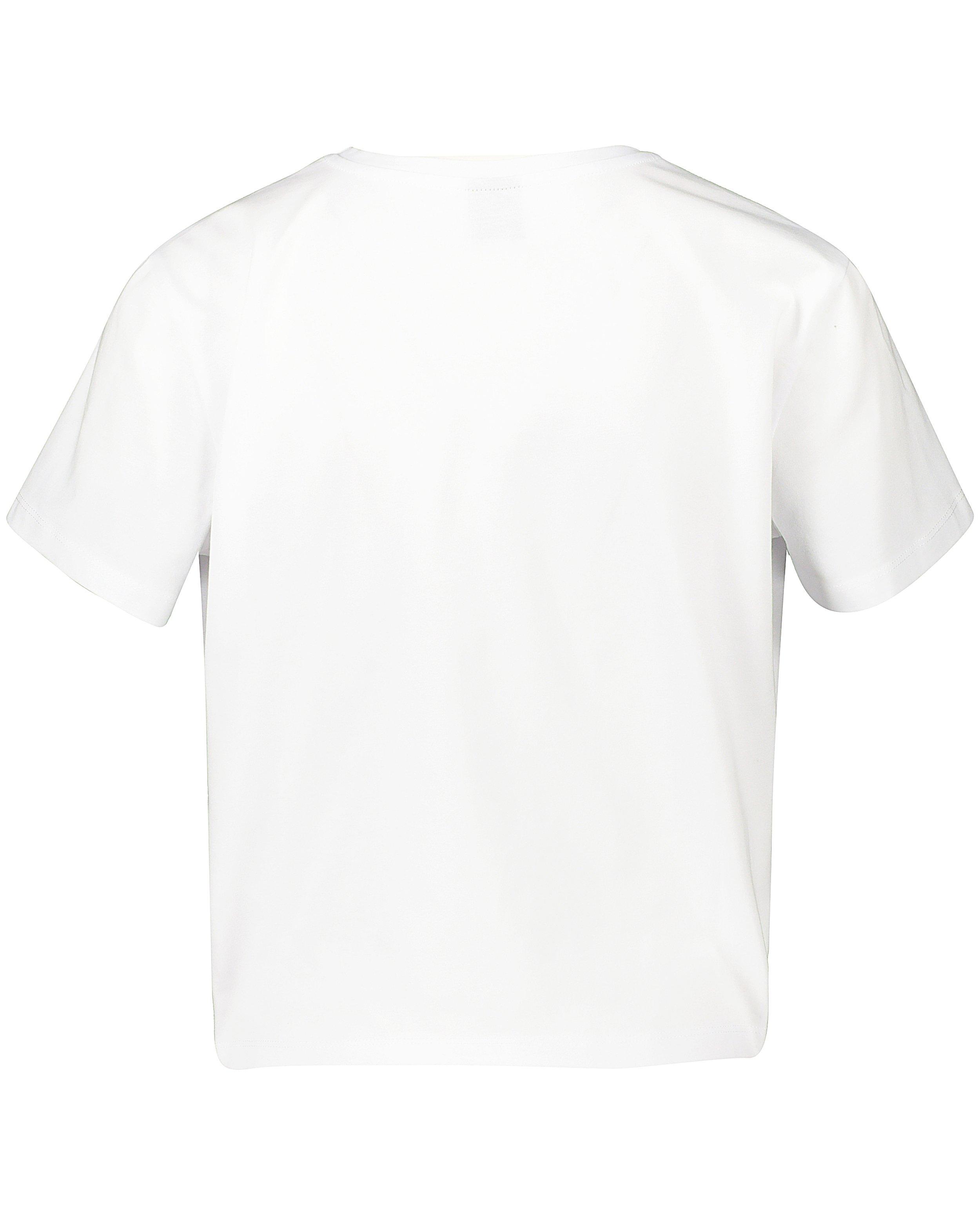 Wit T-shirt met rode print - Product Detail - wit - afbeelding nummer 6