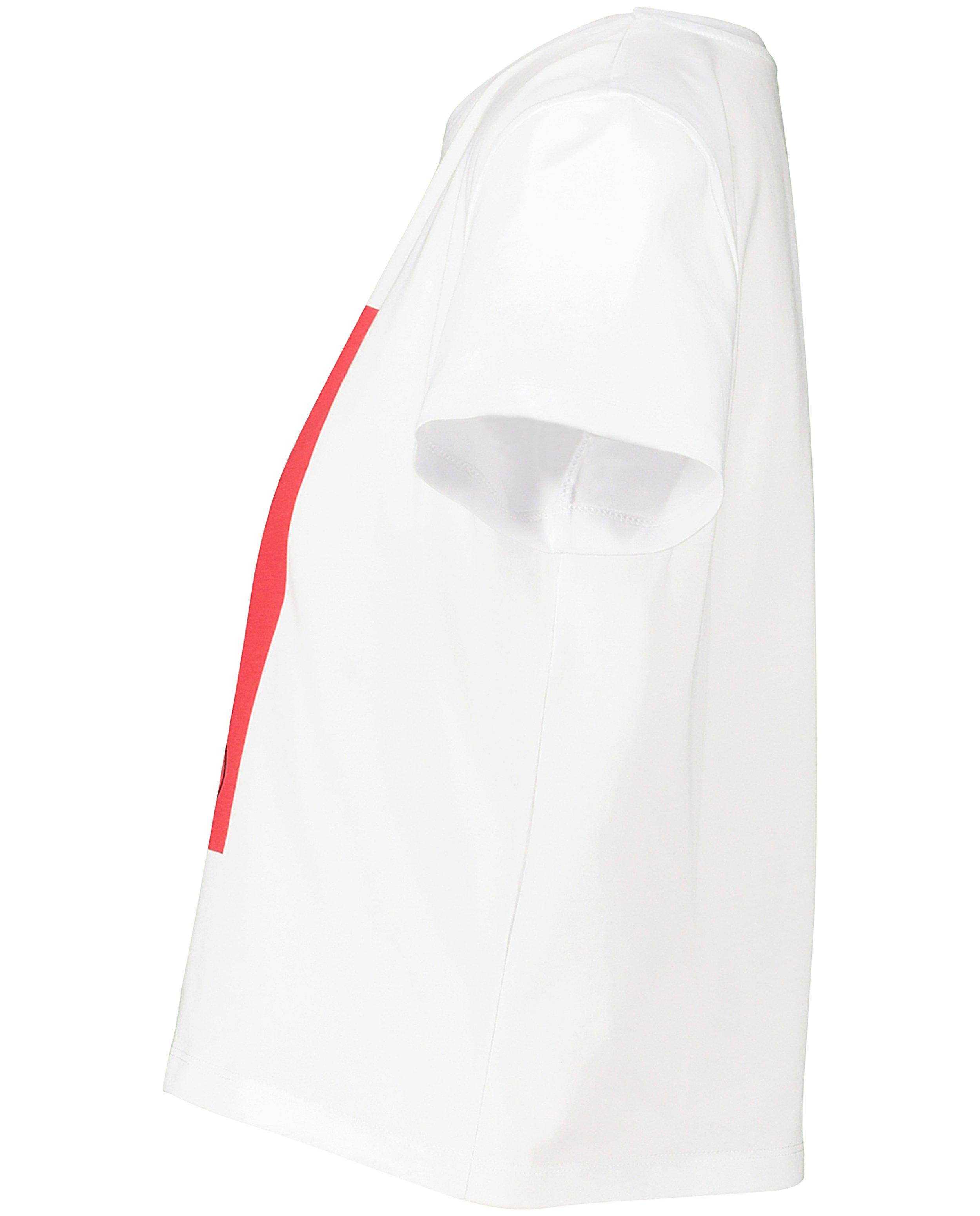 Wit T-shirt met rode print - Product Detail - wit - afbeelding nummer 7