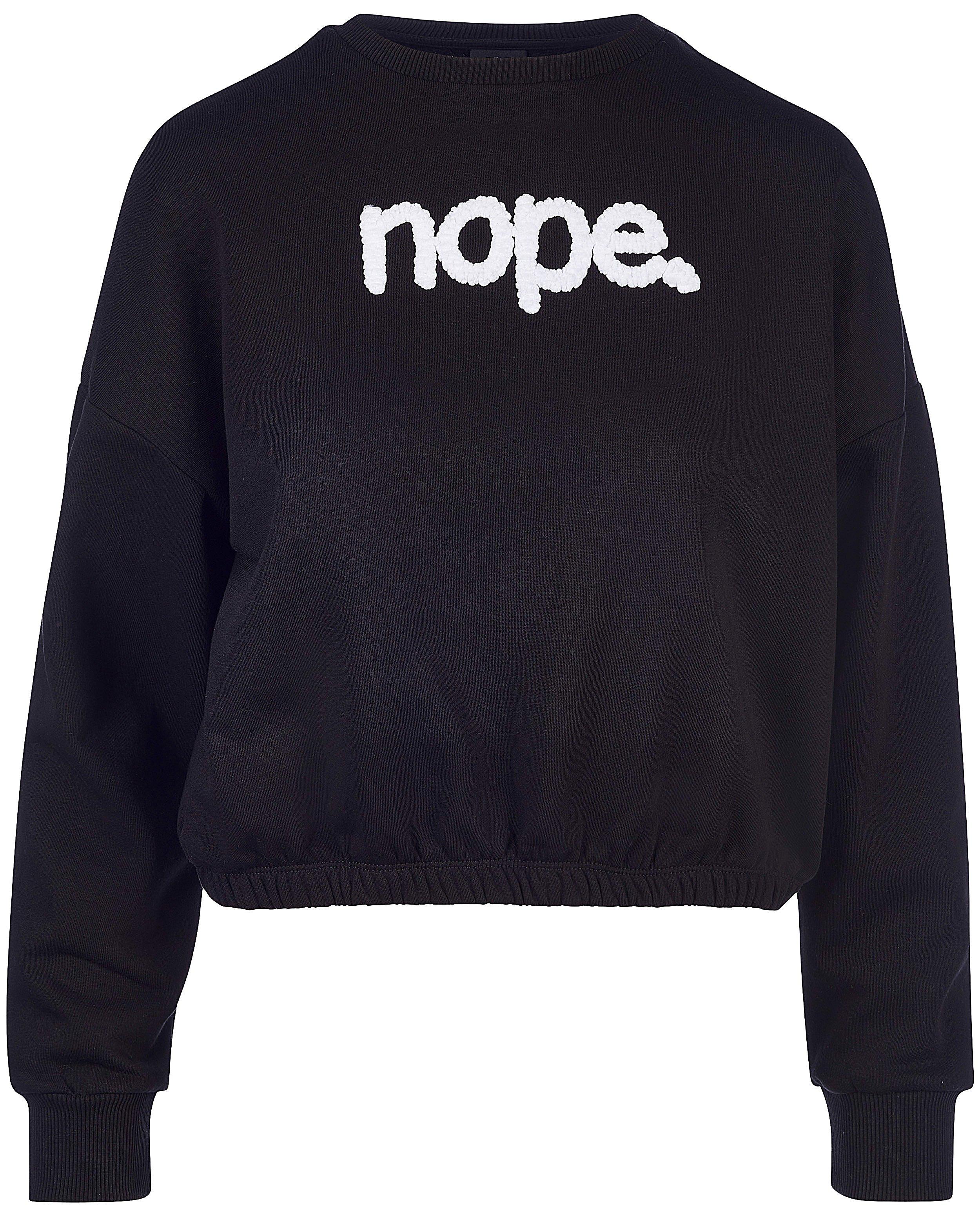 Sweats - Sweater noir avec inscription