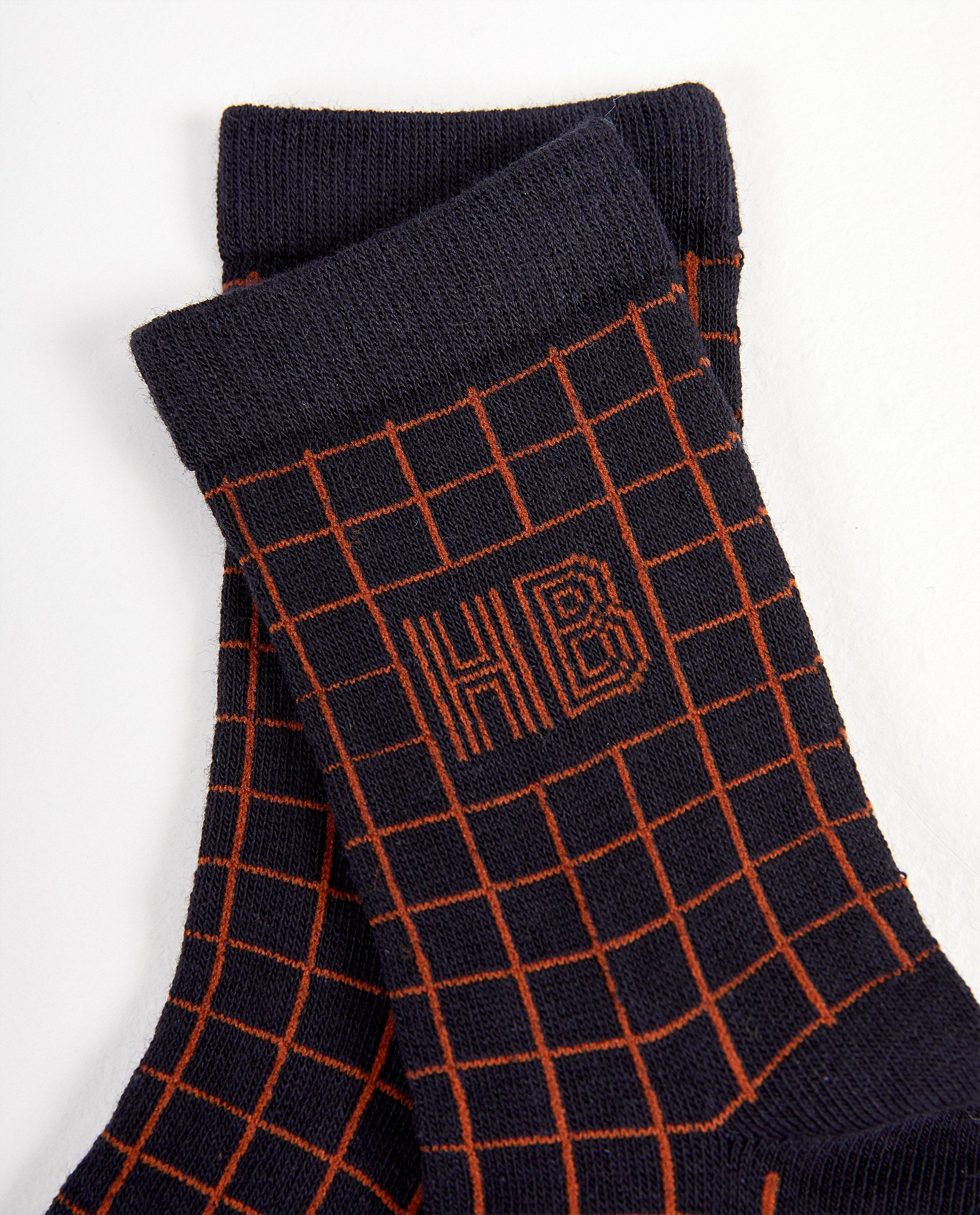 Chaussettes - Kousen met rasterprint Hampton Bays