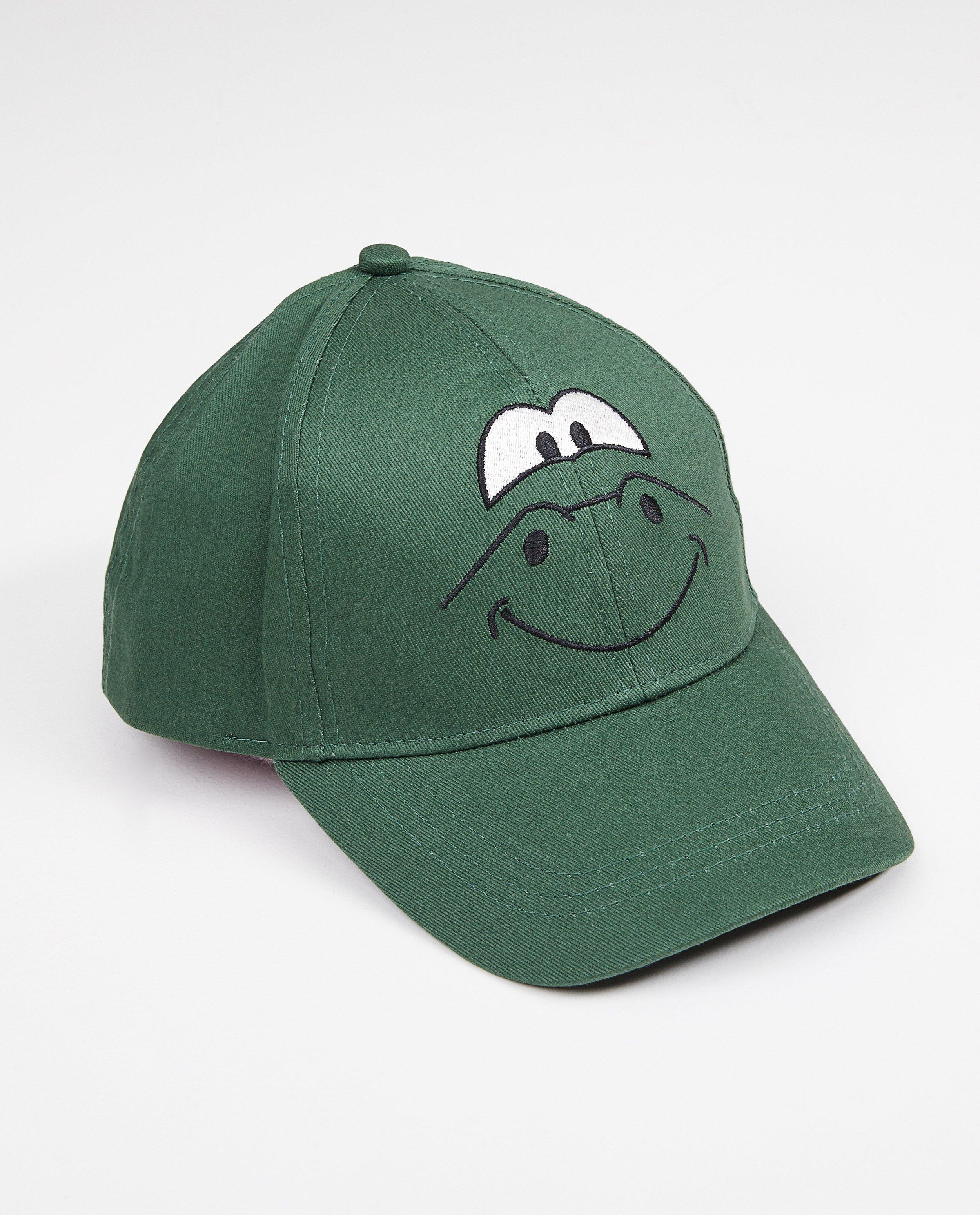 Groene pet met krokodil - velcrosluiting - JBC