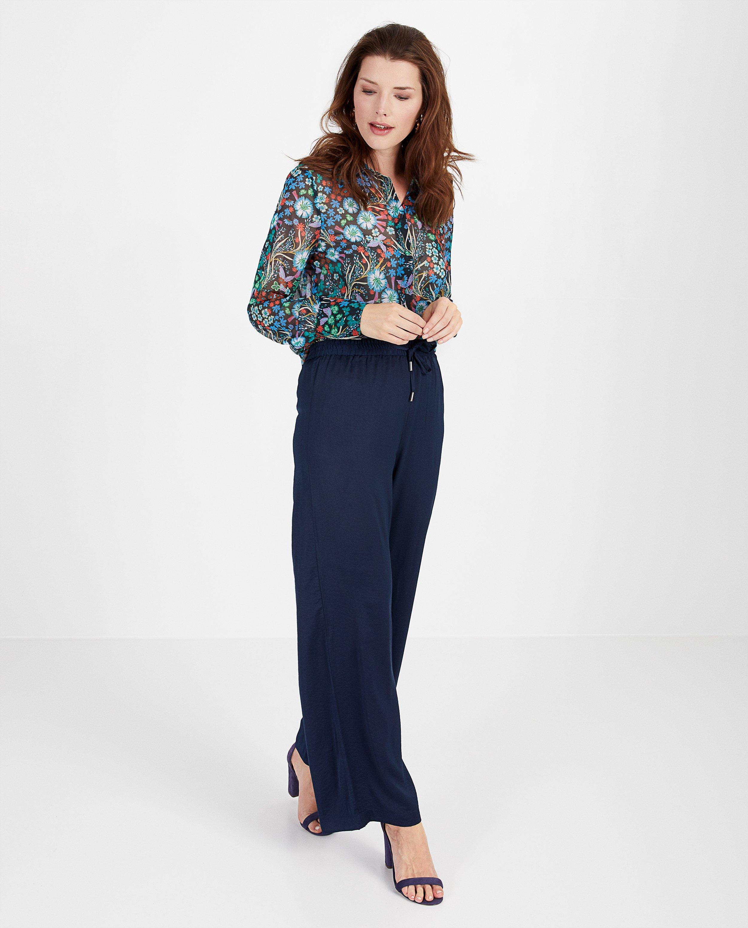 Blouse fleurie légère Marylène Madou - imprimé intégral - Marylène Madou