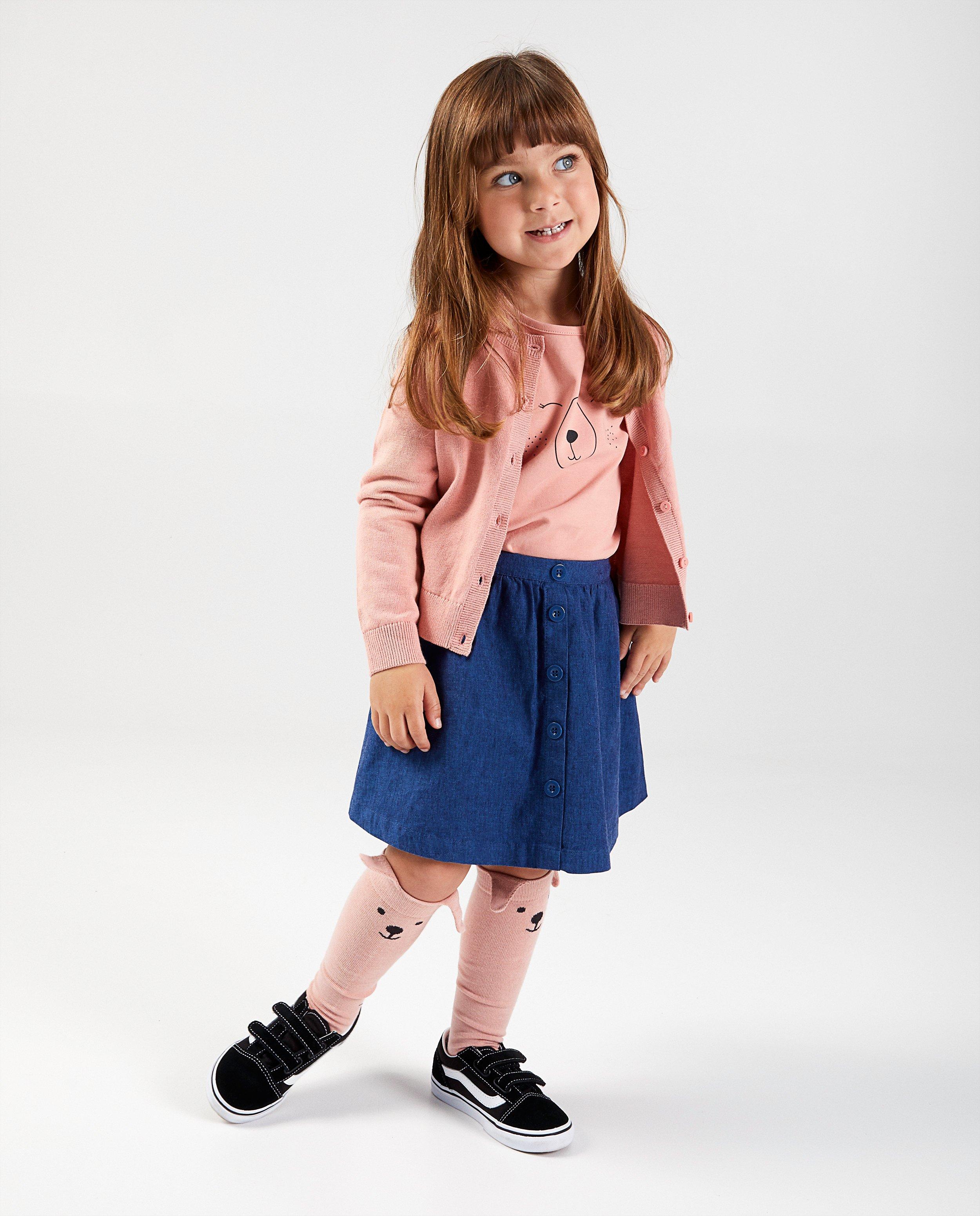 Roze cardigan BESTies - met metaaldraad - Besties