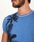 T-shirts - Blauw T-shirt met print