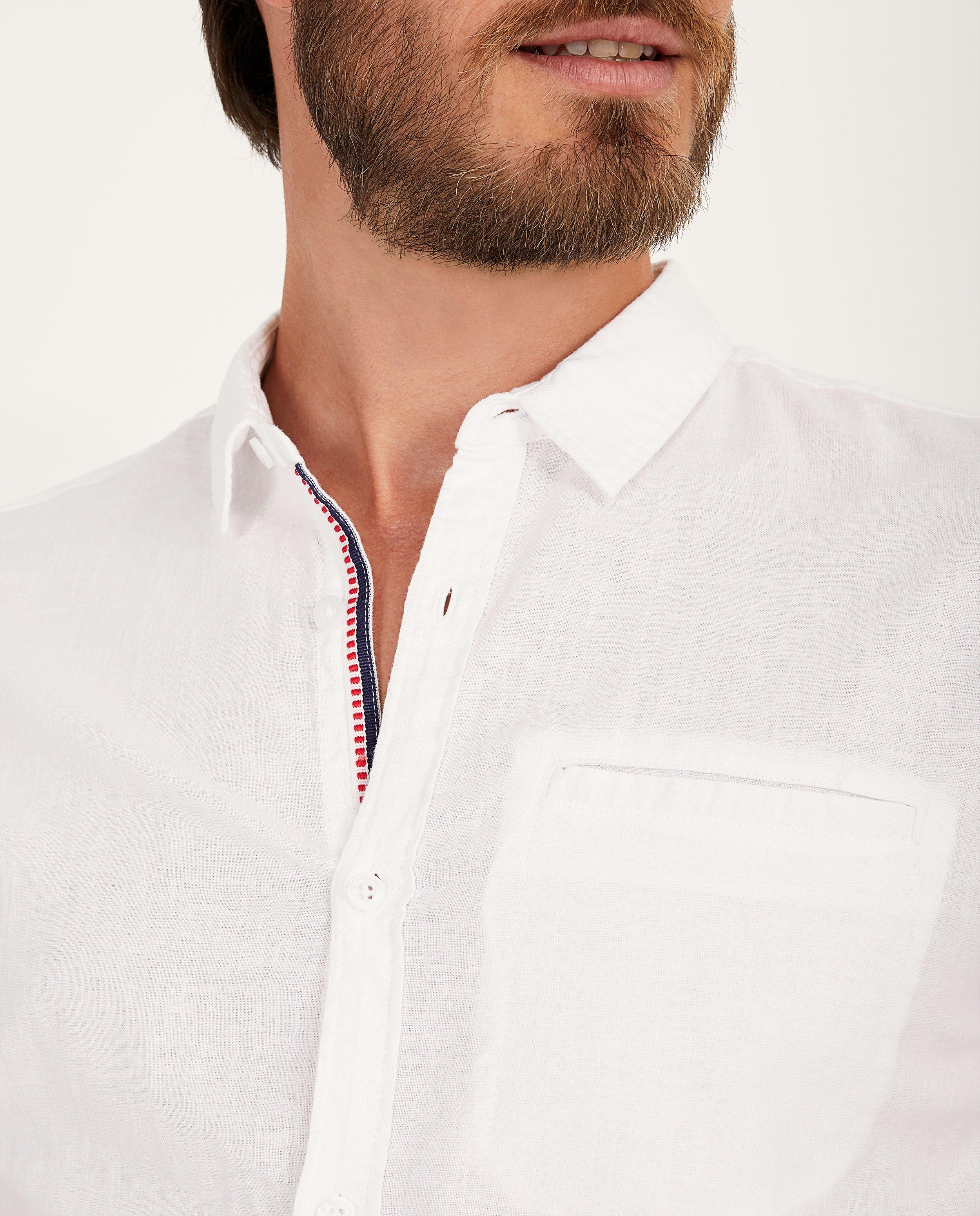 Chemises - Chemise blanche à manches courtes