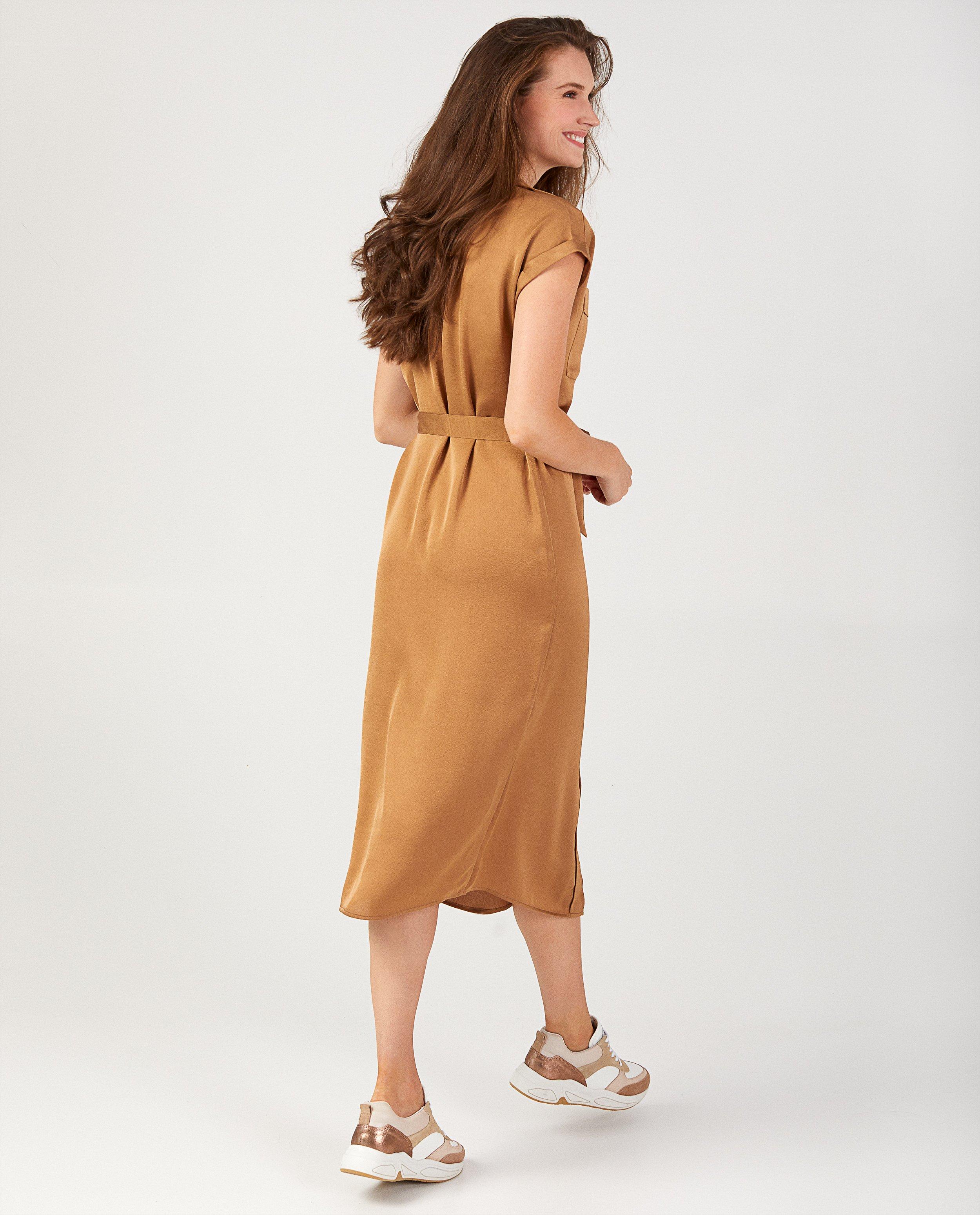 Robes - Robe cognac Sora
