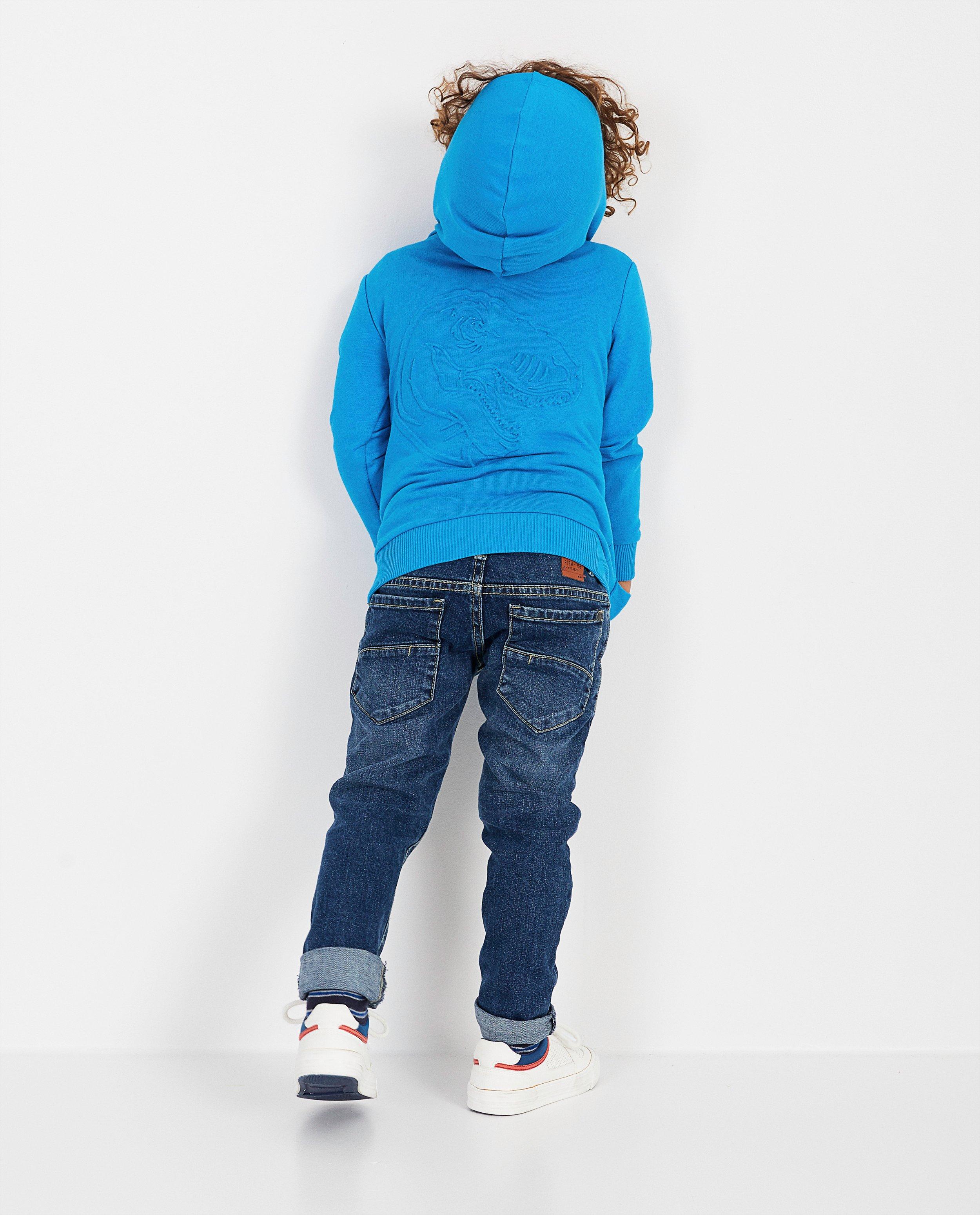 Blauw vest met kap - Product Detail - blauw - afbeelding nummer 1
