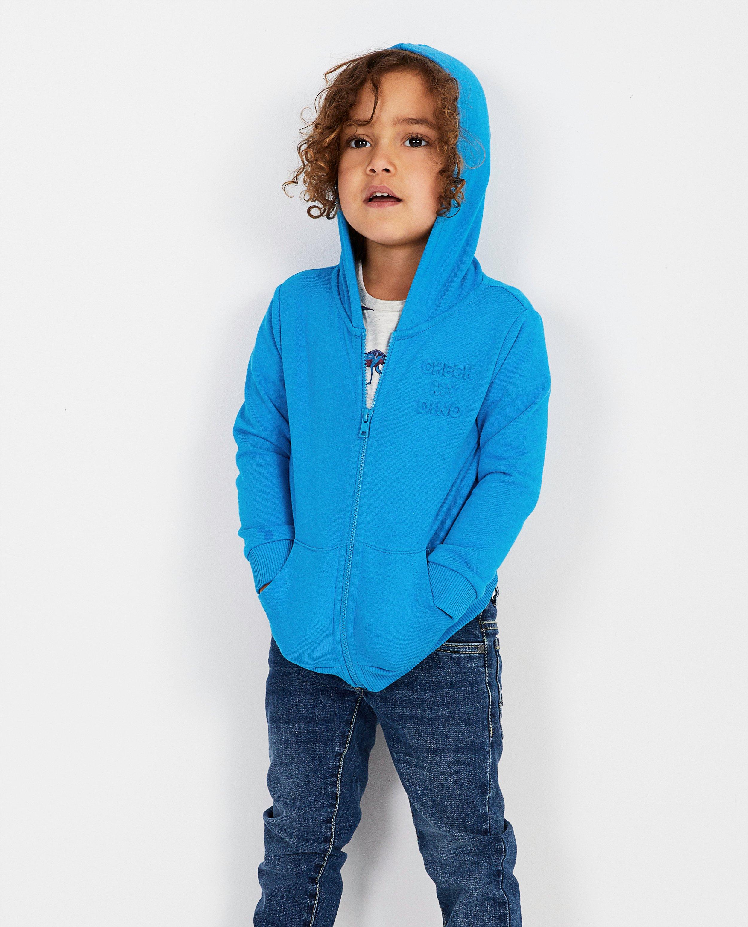Blauw vest met kap - Product Detail - blauw - afbeelding nummer 2