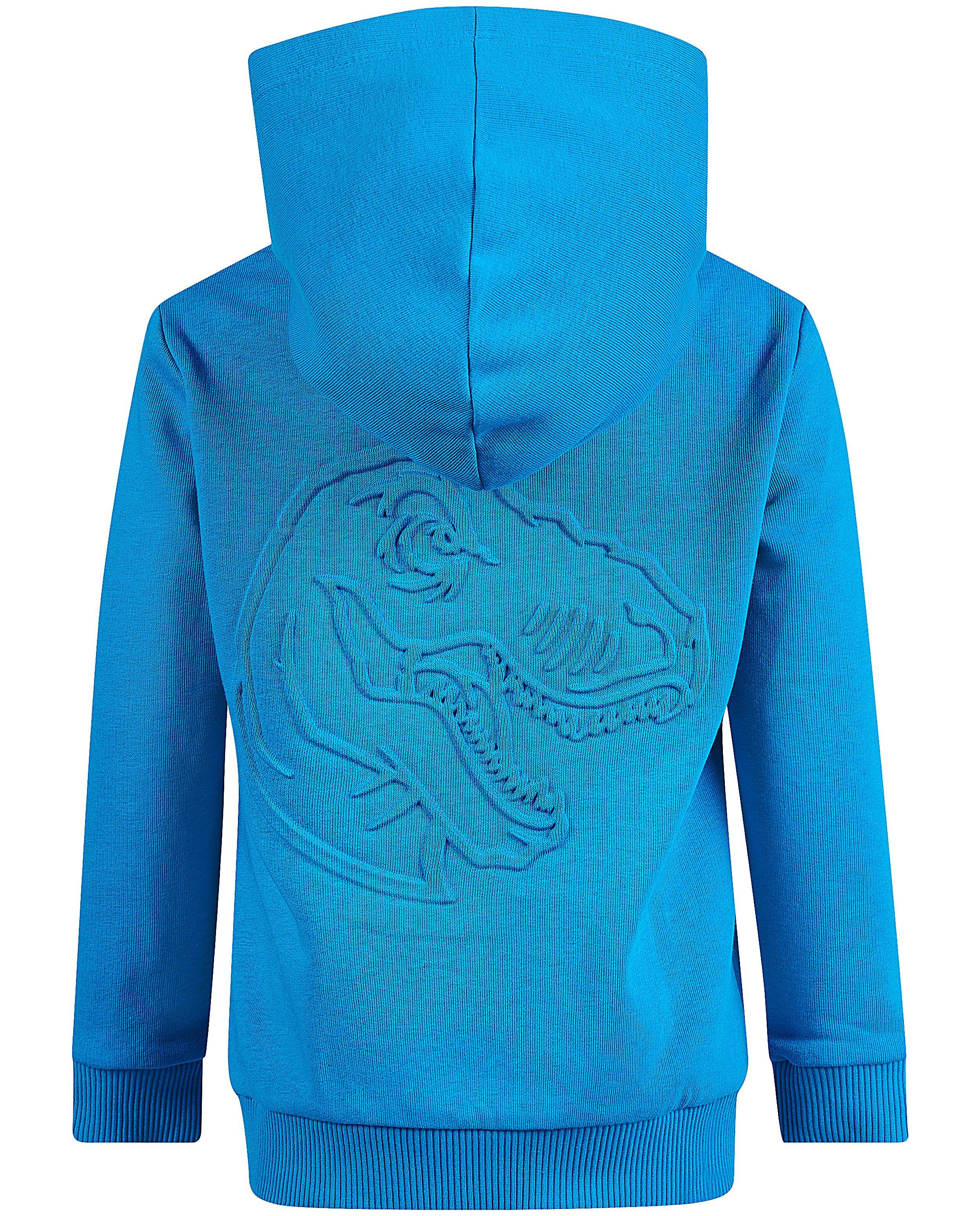 Blauw vest met kap - Product Detail - blauw - afbeelding nummer 4