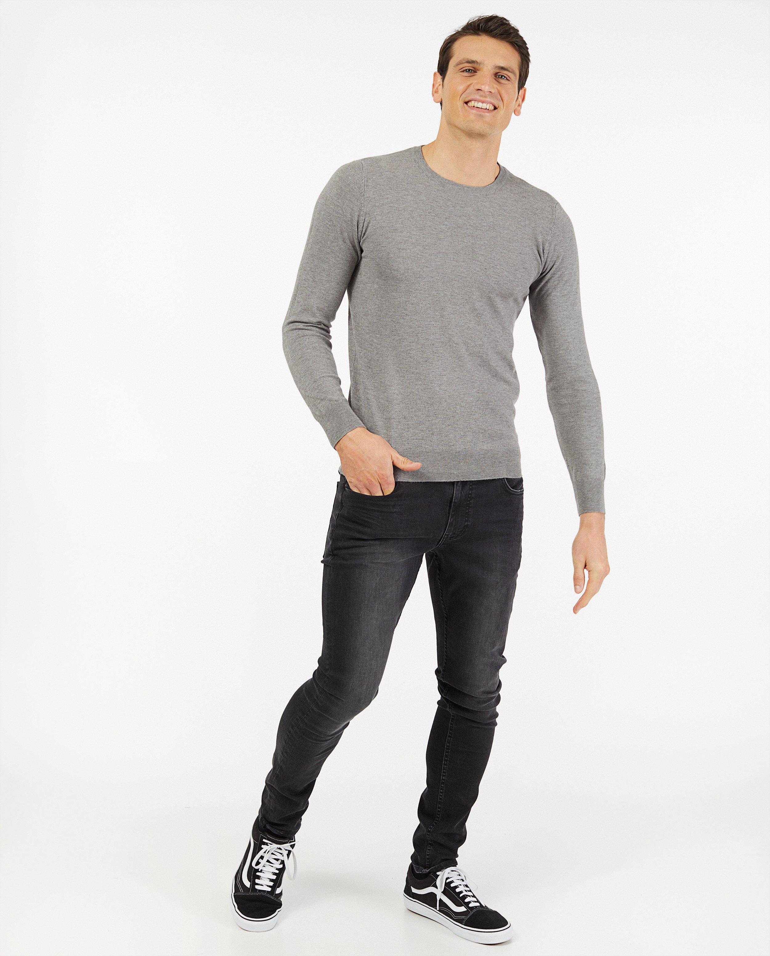Zwarte skinny jeans Jimmy - stretch - Quarterback