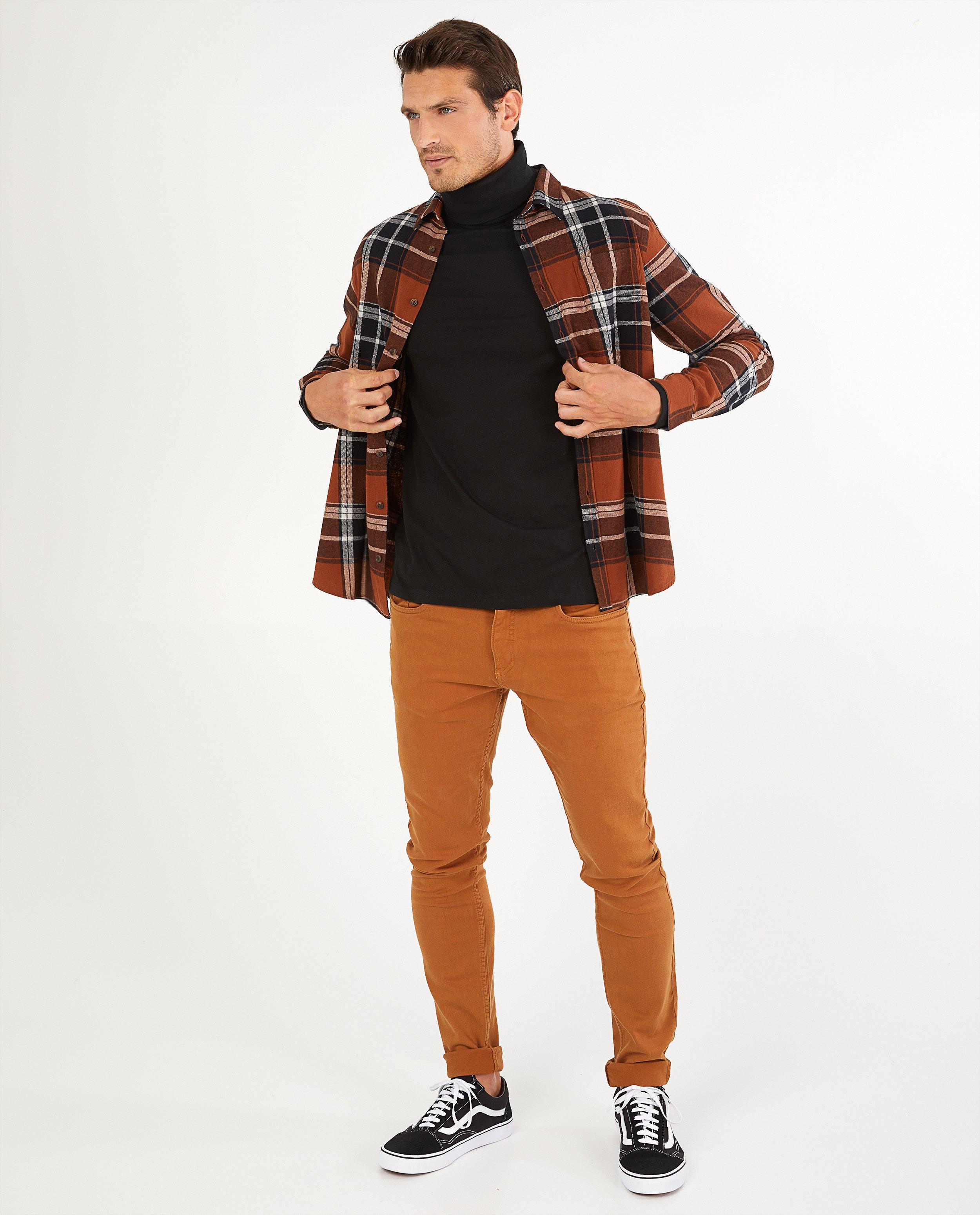 Pantalon camel Jimmy - stretch - Quarterback
