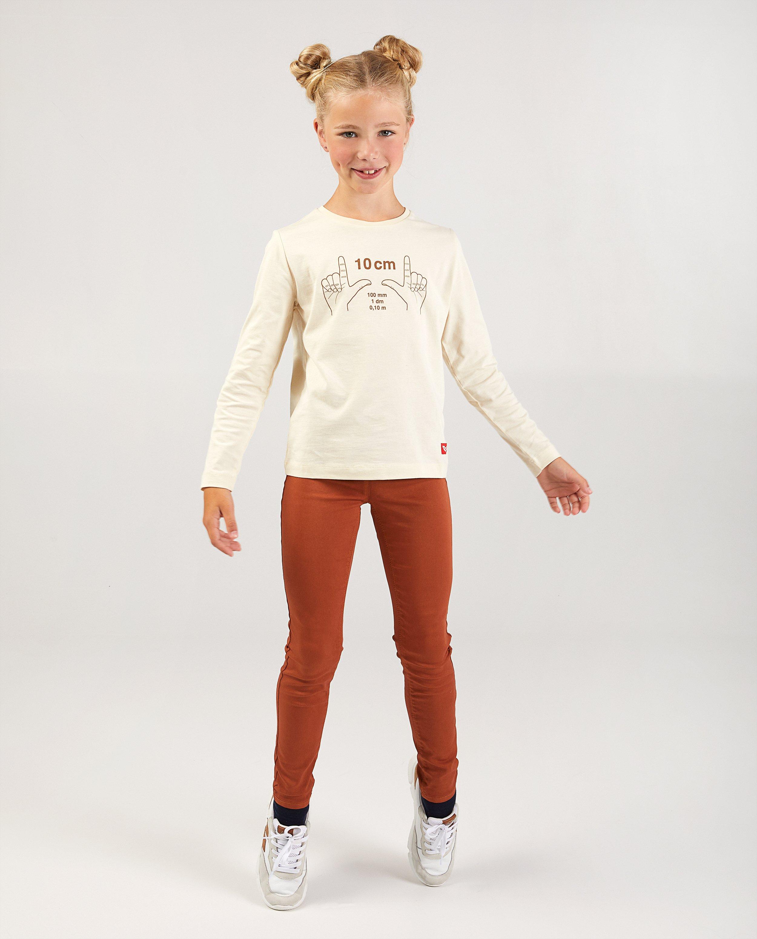 Roestbruine skinny BESTies - met stretch - Besties