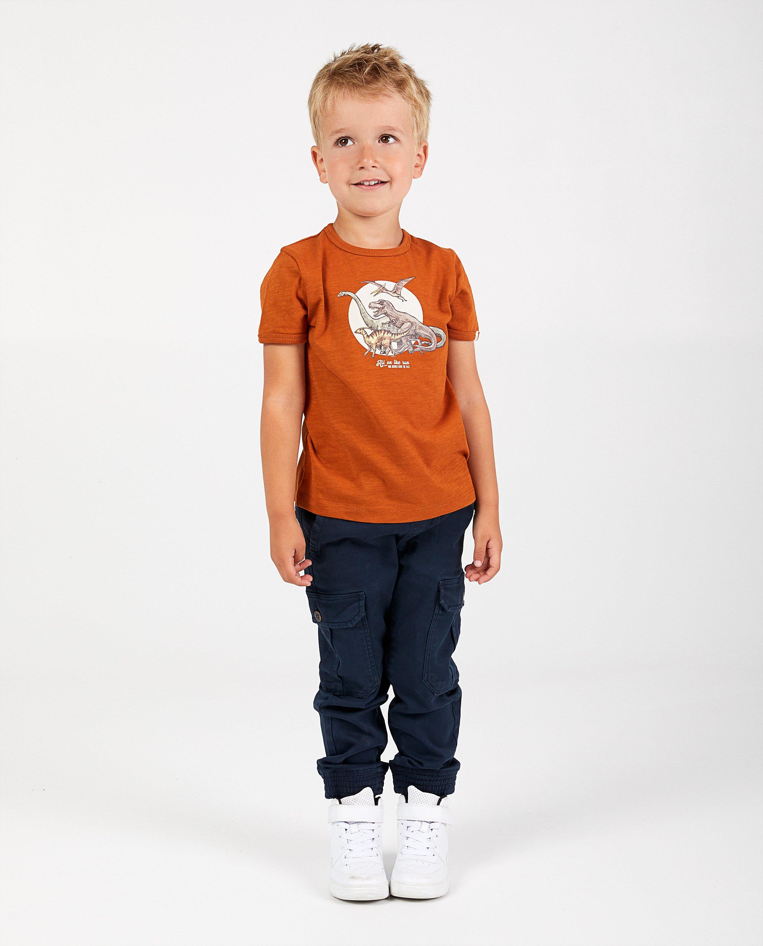 Blauwe cargo-broek, 2-7 jaar - Product Detail - donkerblauw - afbeelding nummer 1