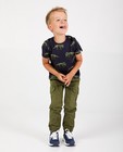 Pantalon vert cargo, 2-7 ans - poches à rabat - Kidz Nation