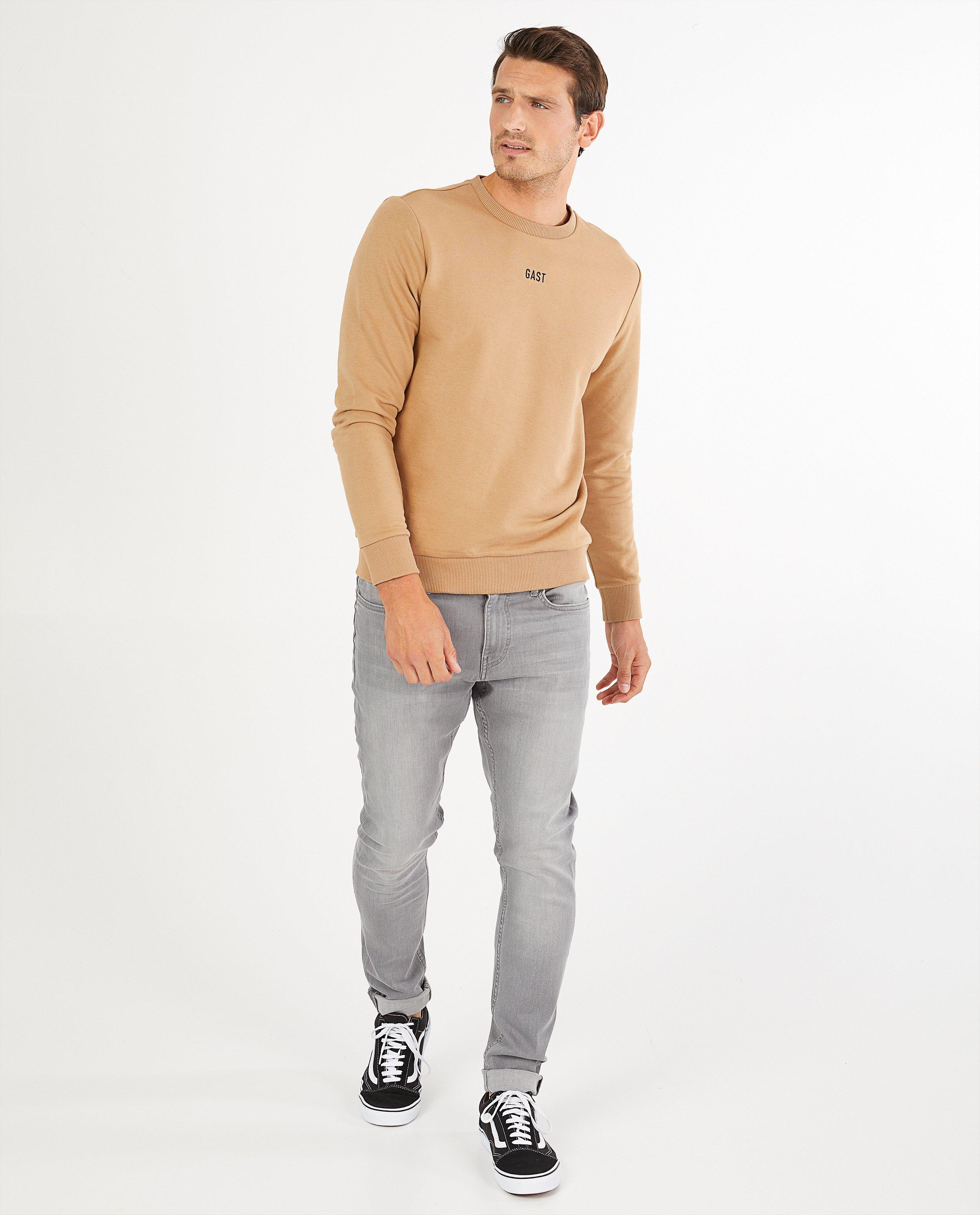 Grijze skinny - Jimmy - stretch - Quarterback