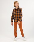 Pantalon brun BESTies, 7-14 ans - légèrement stretch - Besties
