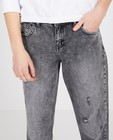 Jeans - Grijze jeans - destroyed