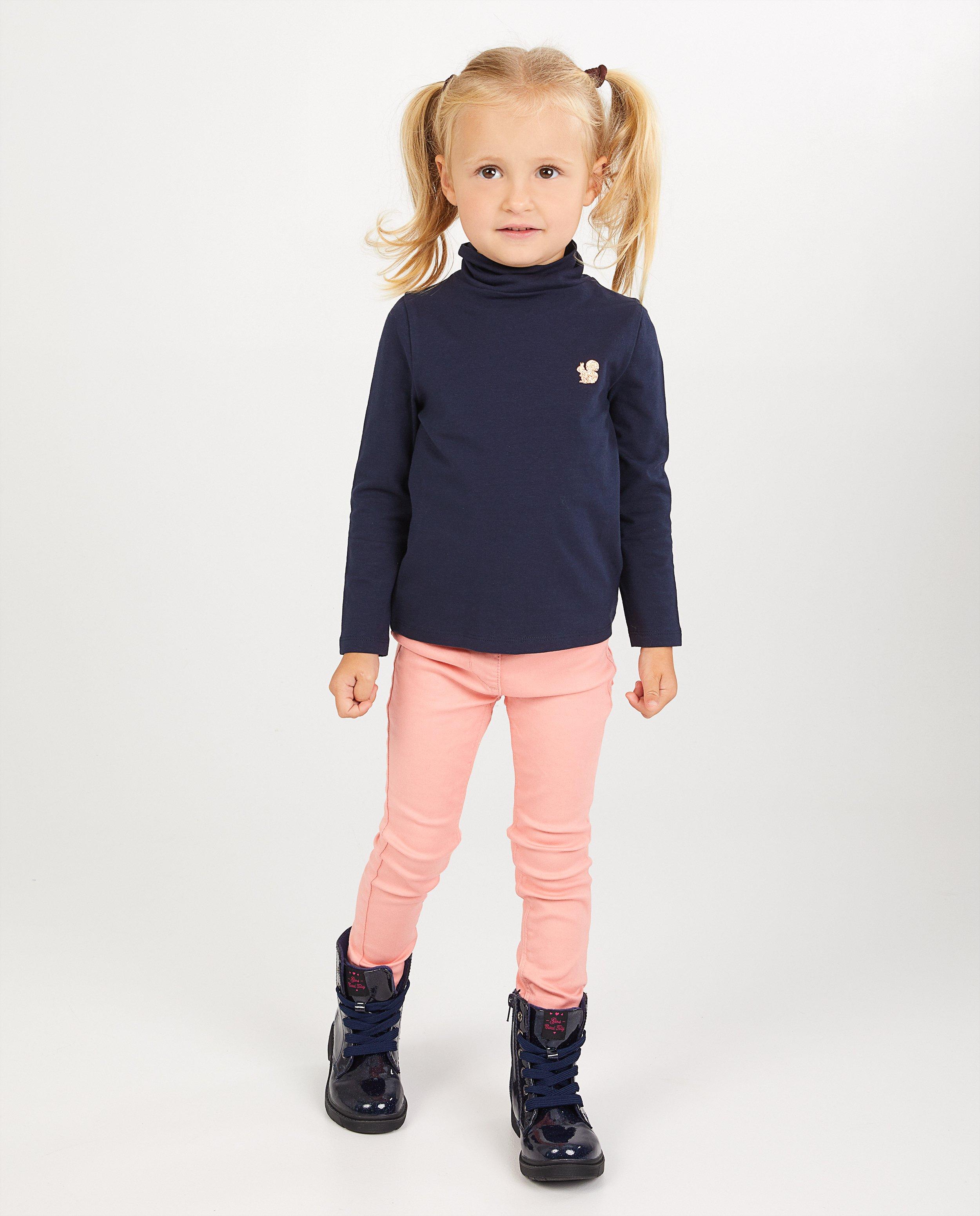 Roze broek BESTies - stretch - Besties