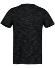 T-shirts - Zwart T-shirt met reliëf