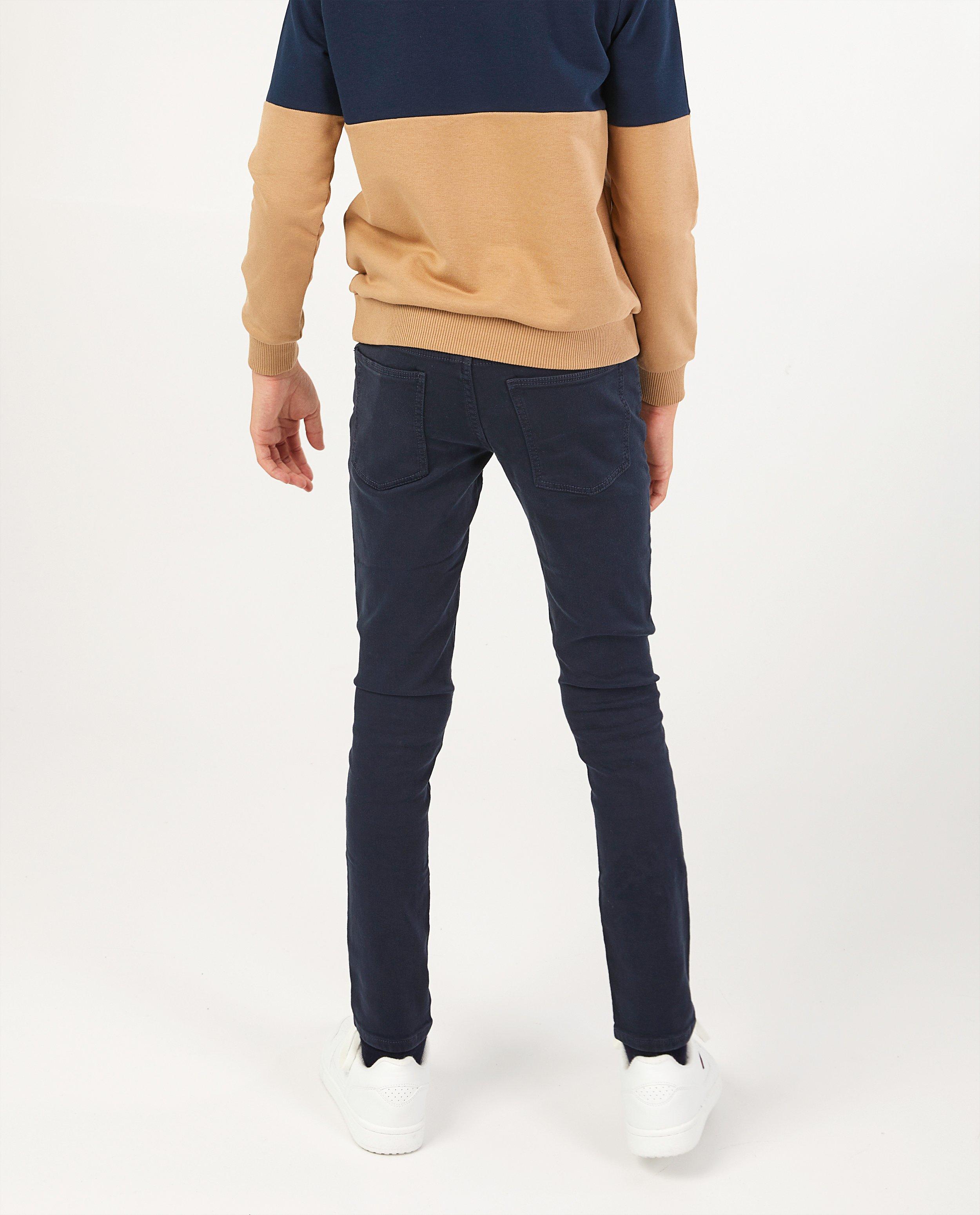 Pantalons - Skinny bleu foncé Joey