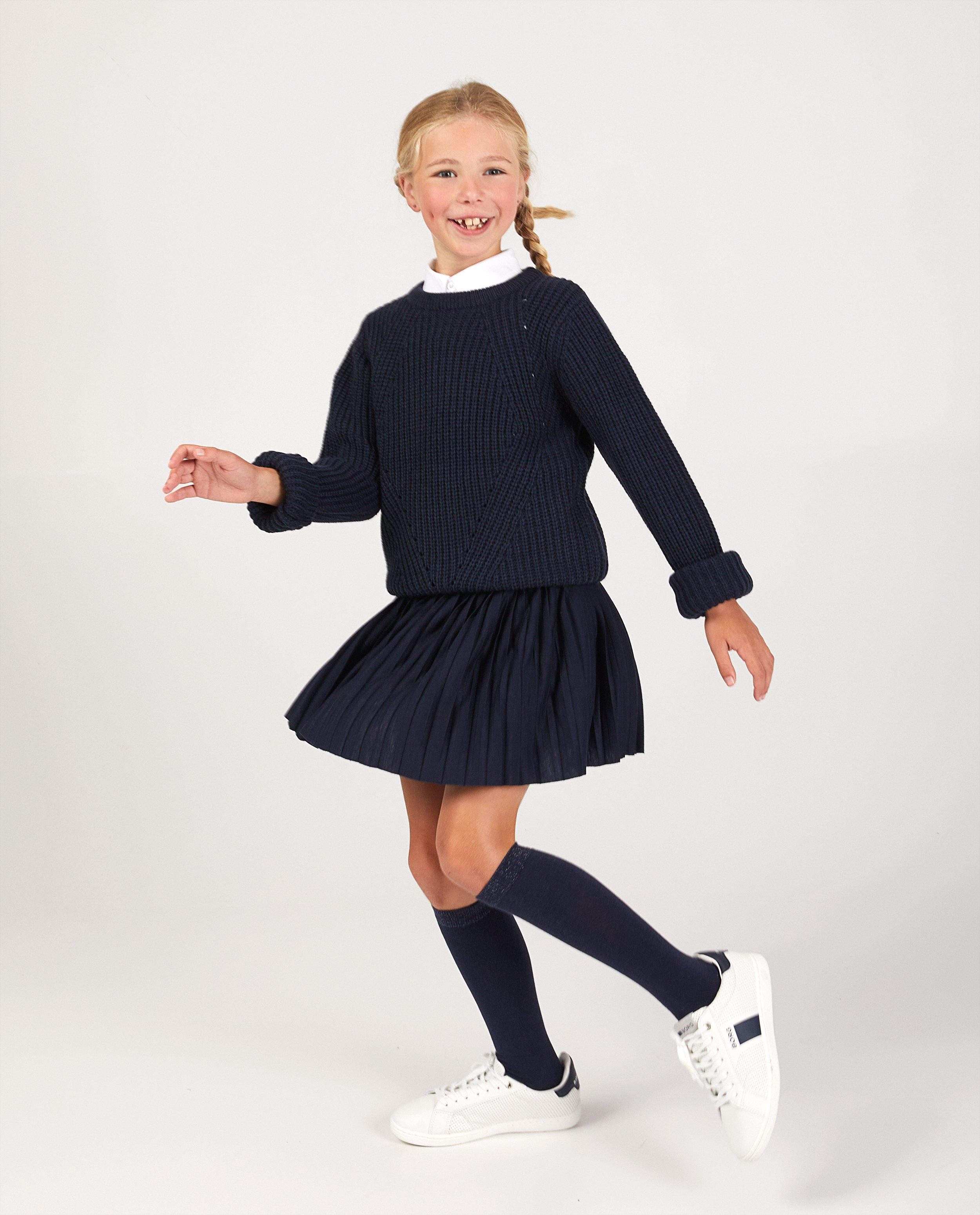 Jupe bleu 2025 marine fille