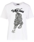 T-shirts - Wit T-shirt met print Sora