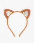 Diadème brun avec de petites oreilles BESTies - à paillettes - JBC