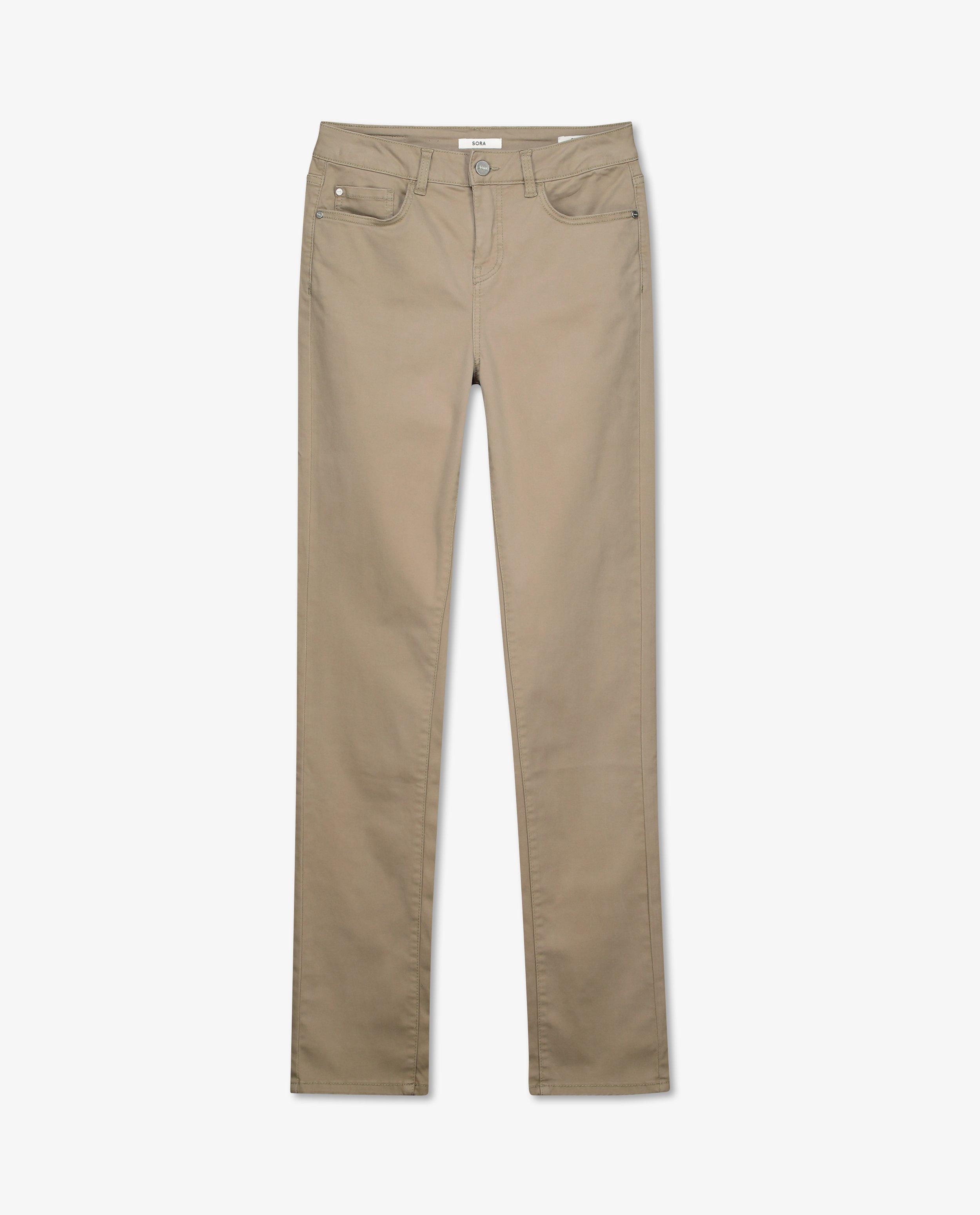 Pantalon noir Sora - slim fit - D&eacute;tails du produit - khaki - image num&eacute;ro 5
