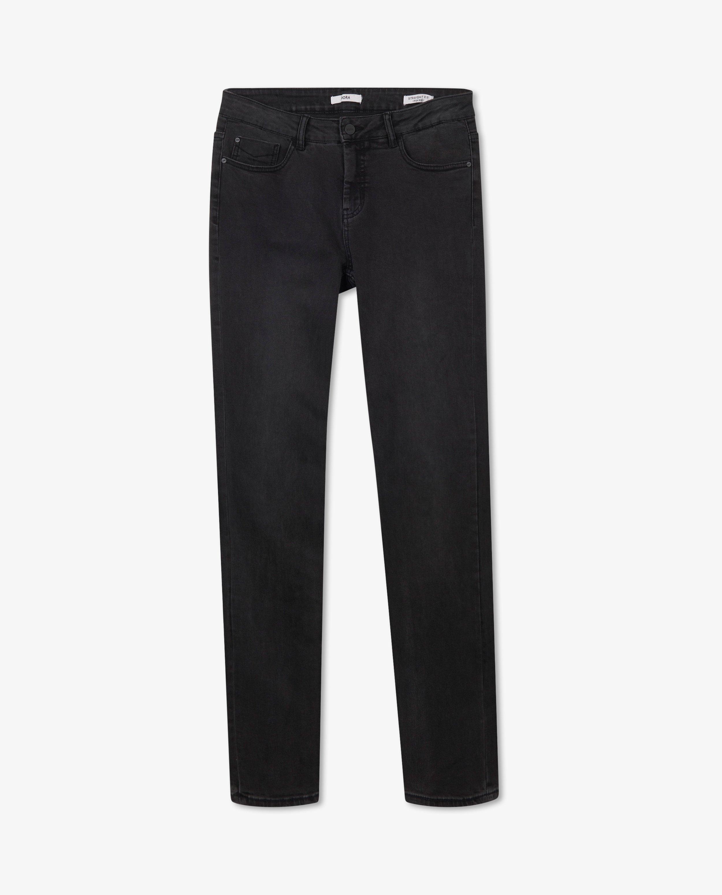 Jeans - Zwarte jeans, straight fit
