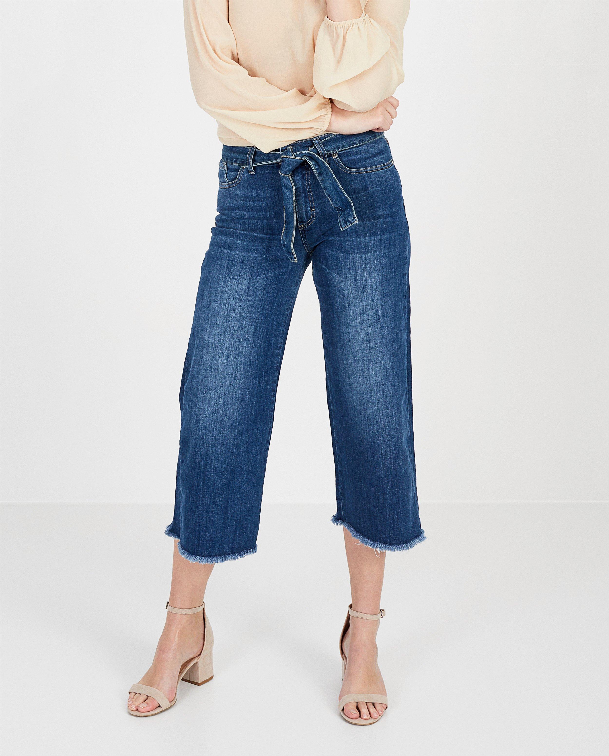 Jeans - blauwe culotte jeans Ella Italia