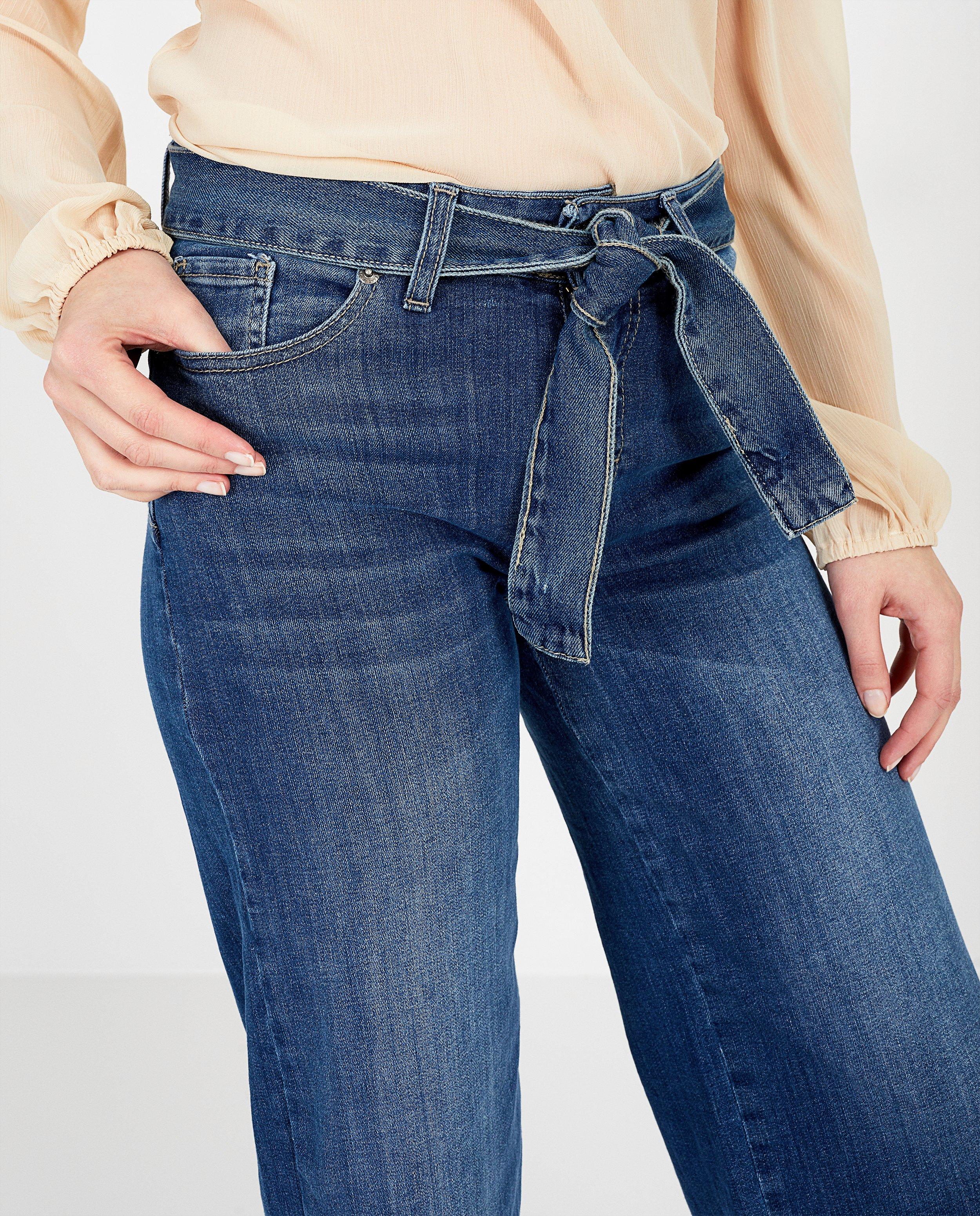 Jeans - blauwe culotte jeans Ella Italia