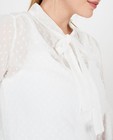 Hemden - Witte blouse met strik Ella Italia
