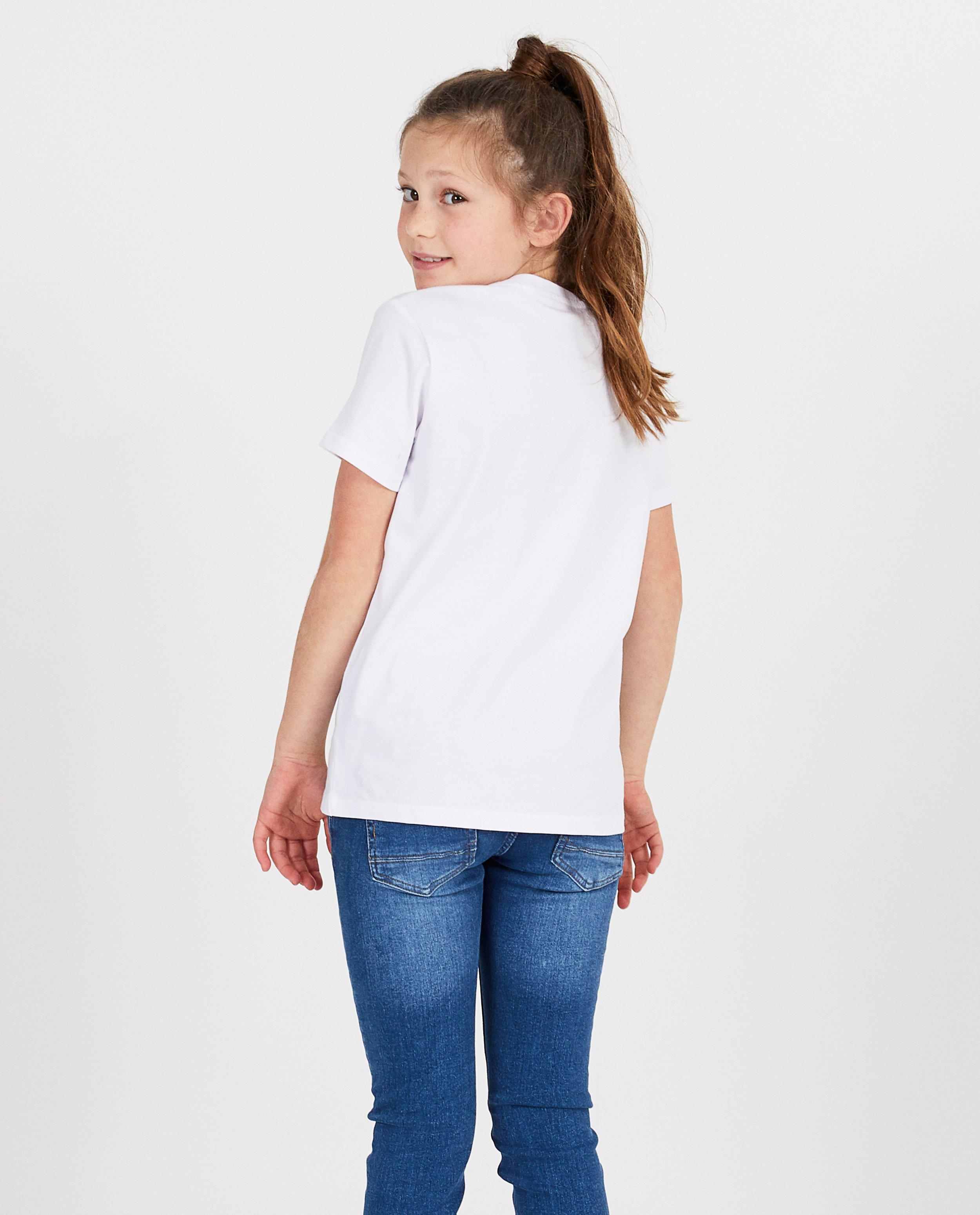 T-shirts - T-shirt blanc, inscription #LikeMe