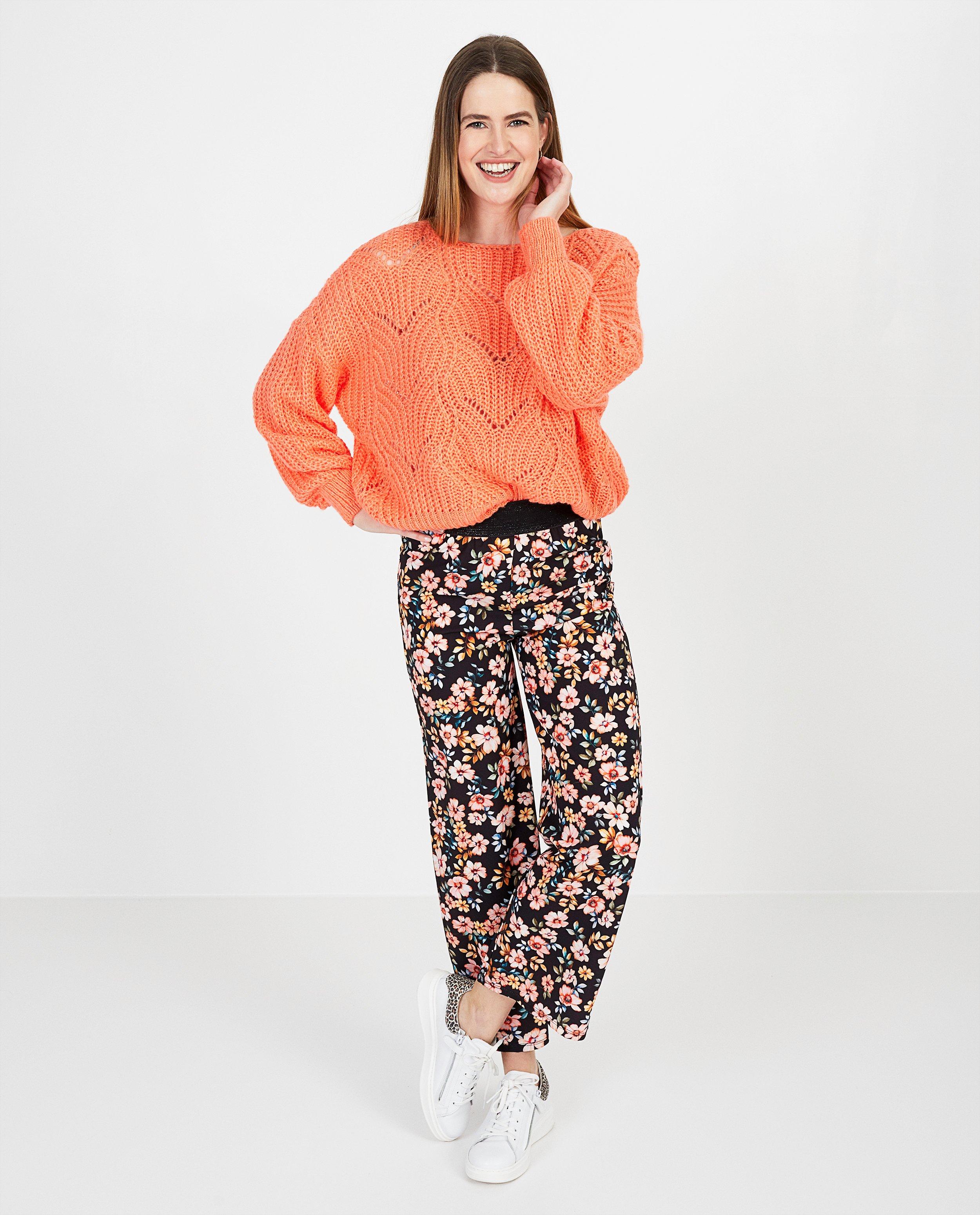 Pull corail Yes People  - D&eacute;tails du produit - orange - image num&eacute;ro 1