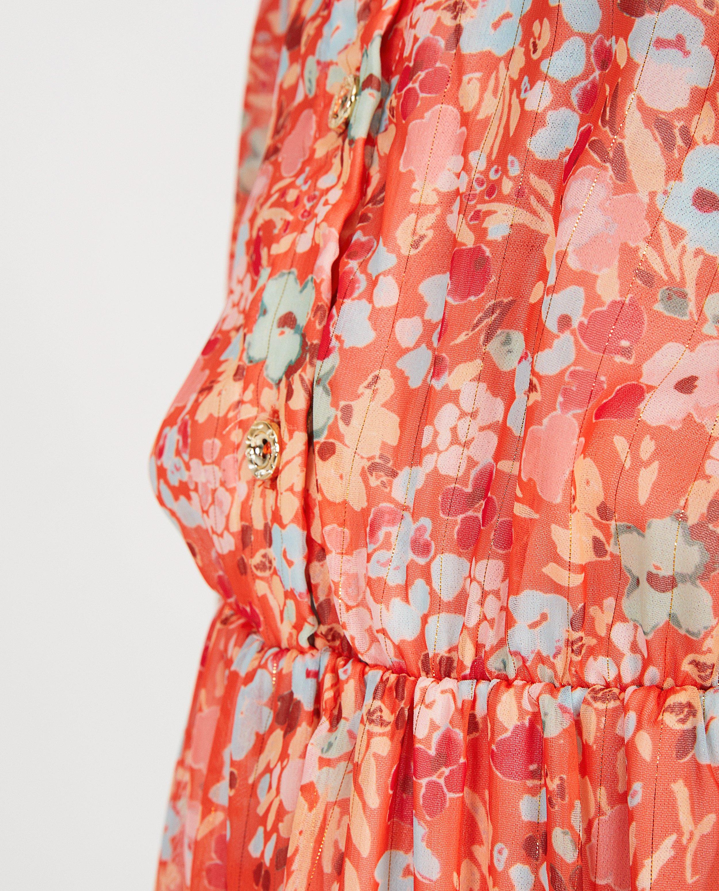 Oranje maxi-jurk Ella Italia - Product Detail - lichtoranje - afbeelding nummer 4
