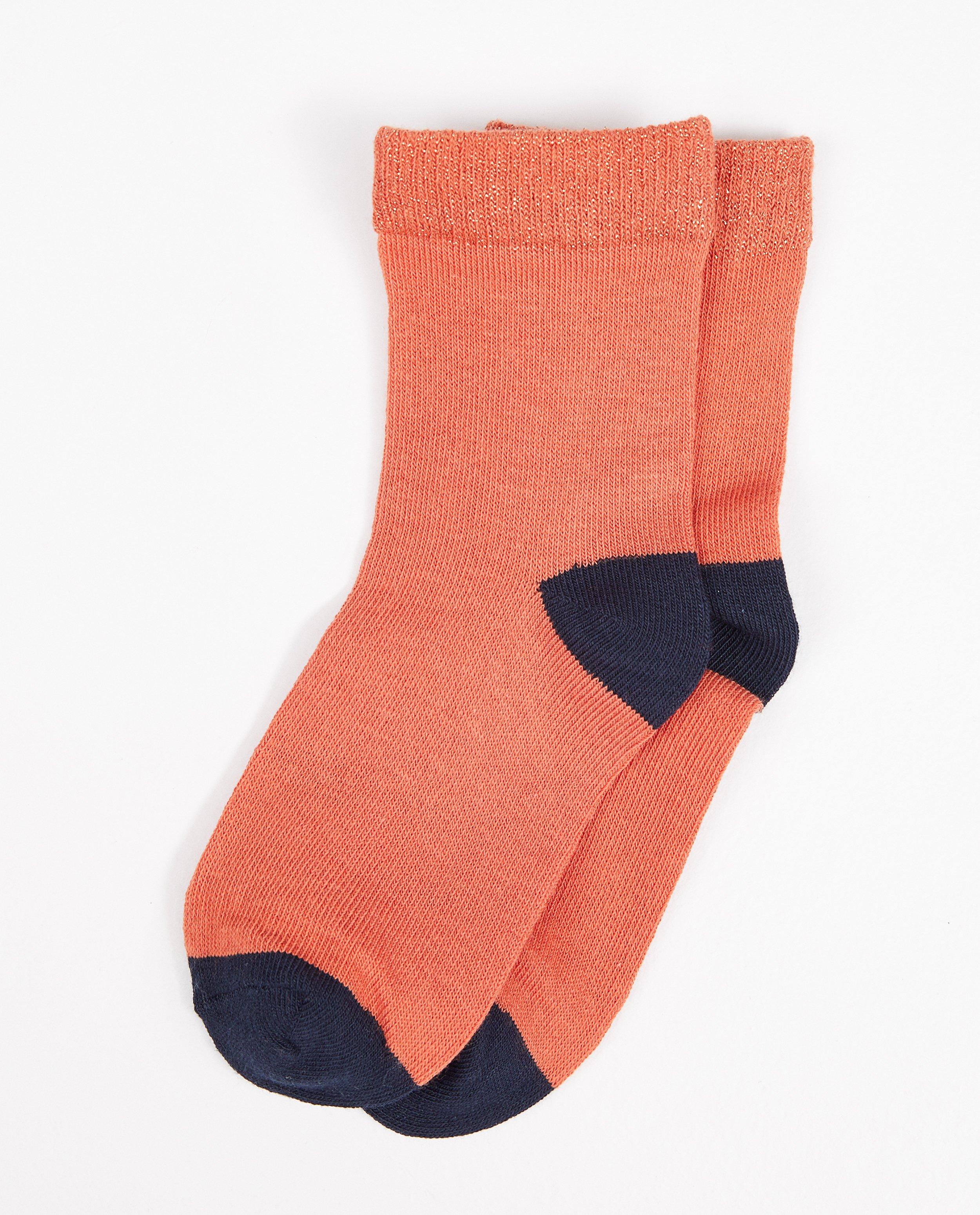 Chaussettes rouille - fil métallisé - JBC