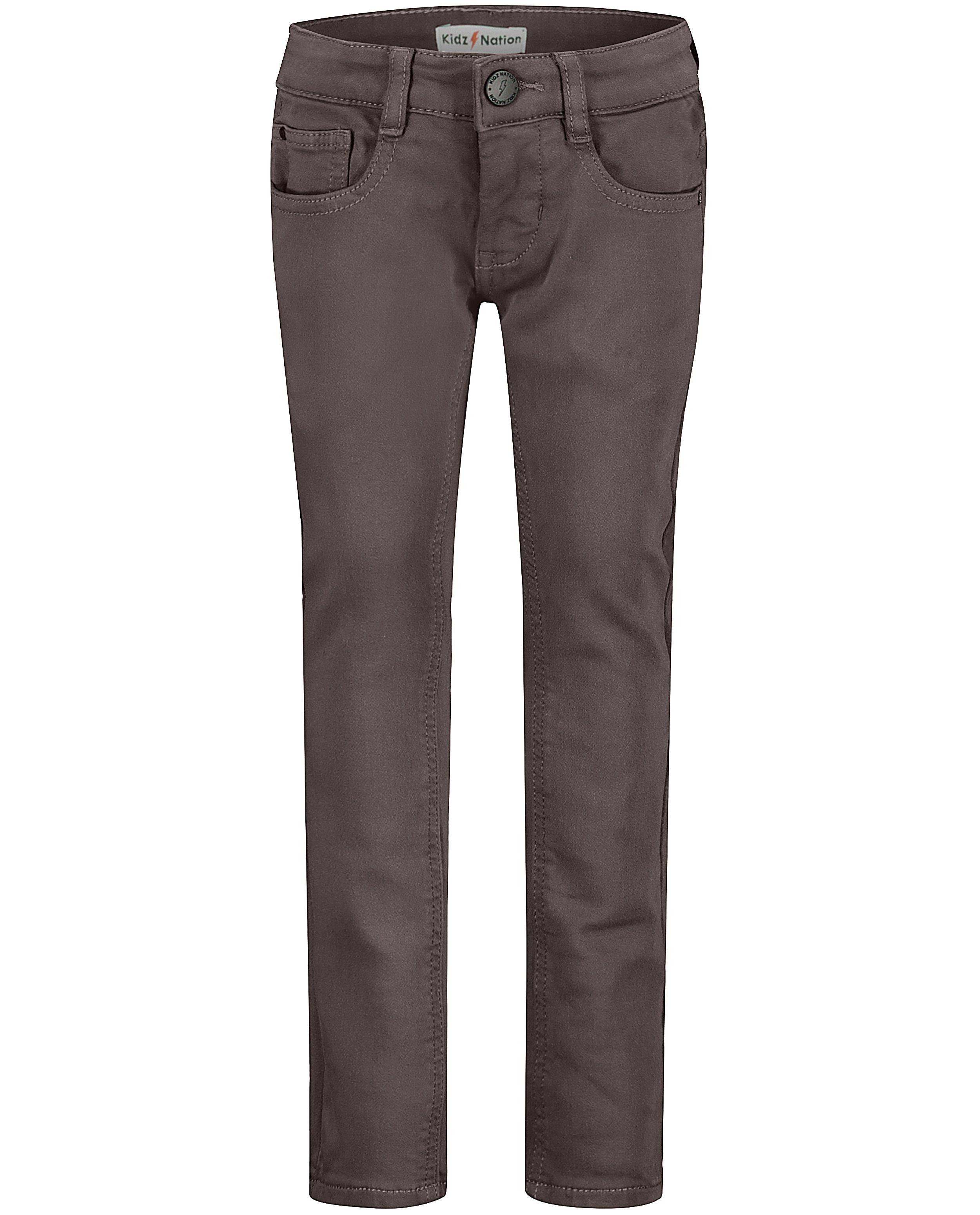 Sweat denim skinny Joey, 2-7 jaar - in grijs - Kidz Nation