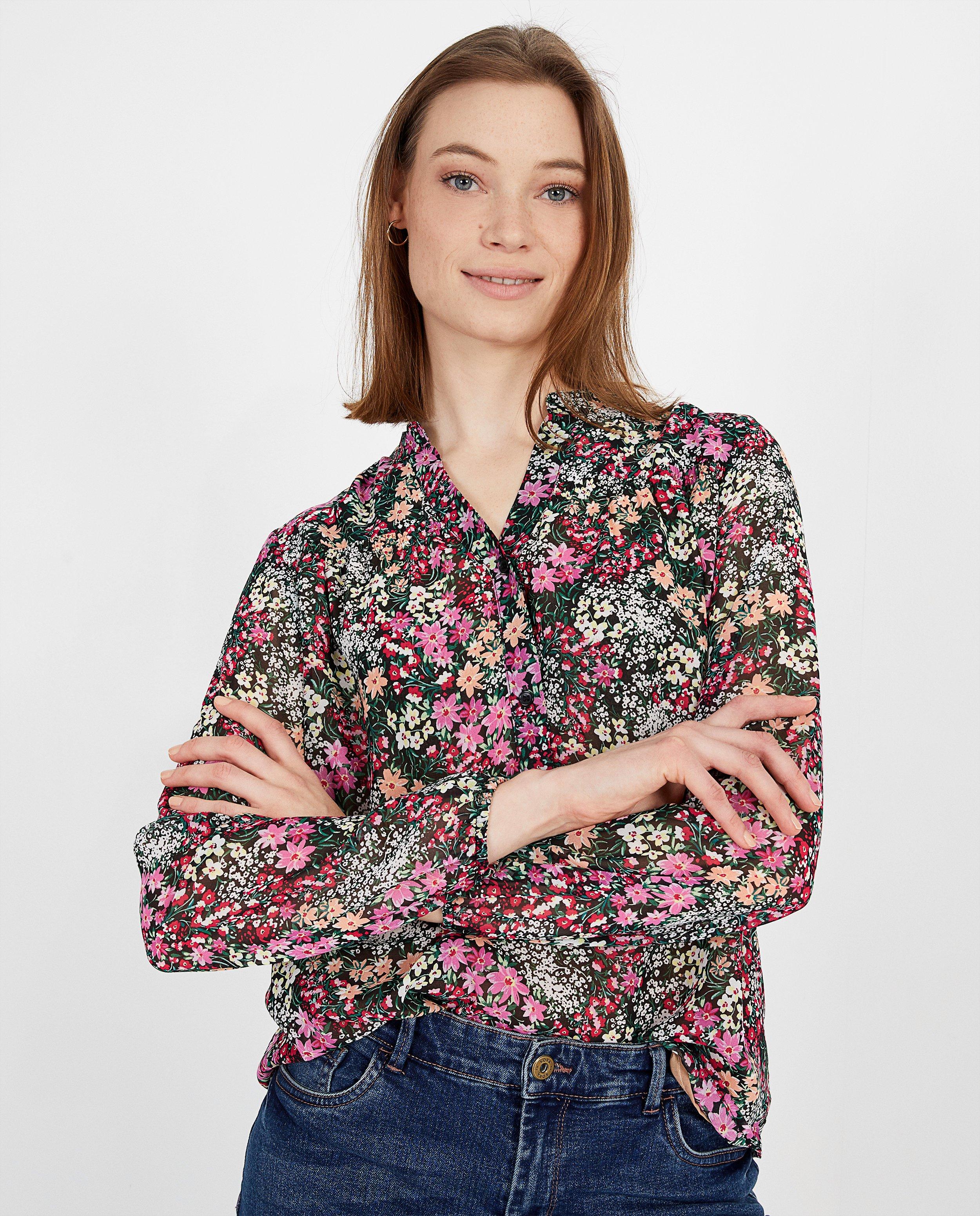 Blouse met bloemenprint Sora - Product Detail - meerkleurig - afbeelding nummer 2